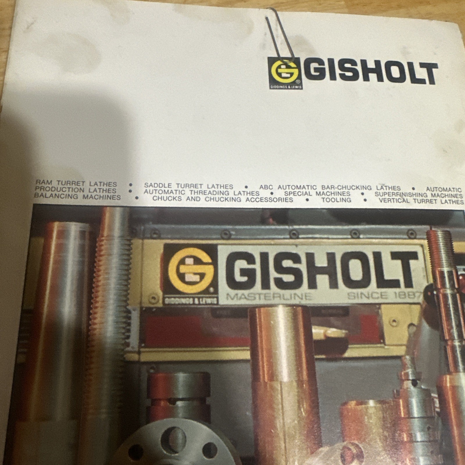 Gisholt General Catalog