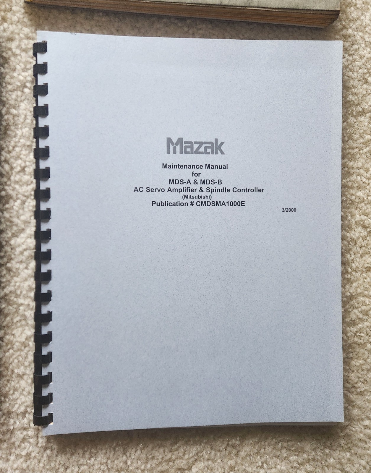 Mazak Manuals General Information & Others Lot of 6