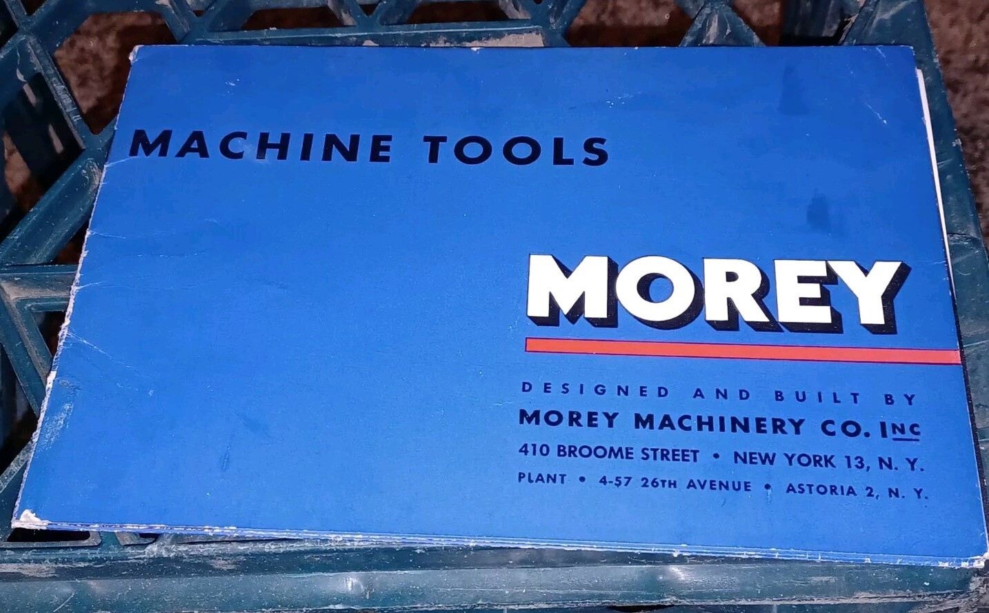MOREY MACHINE TOOL CATALOG Turret Lathes Shapers Milling Drills SALES FLYER LOT