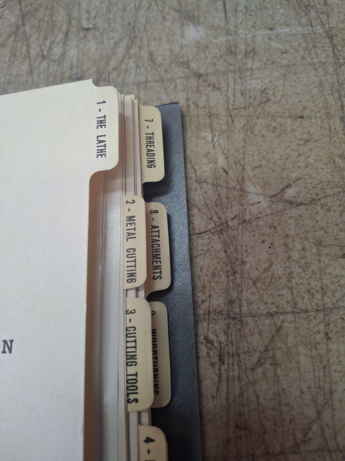 Vintage Atlas Manual of Lathe Operation & Machinist Tables Book Nice!