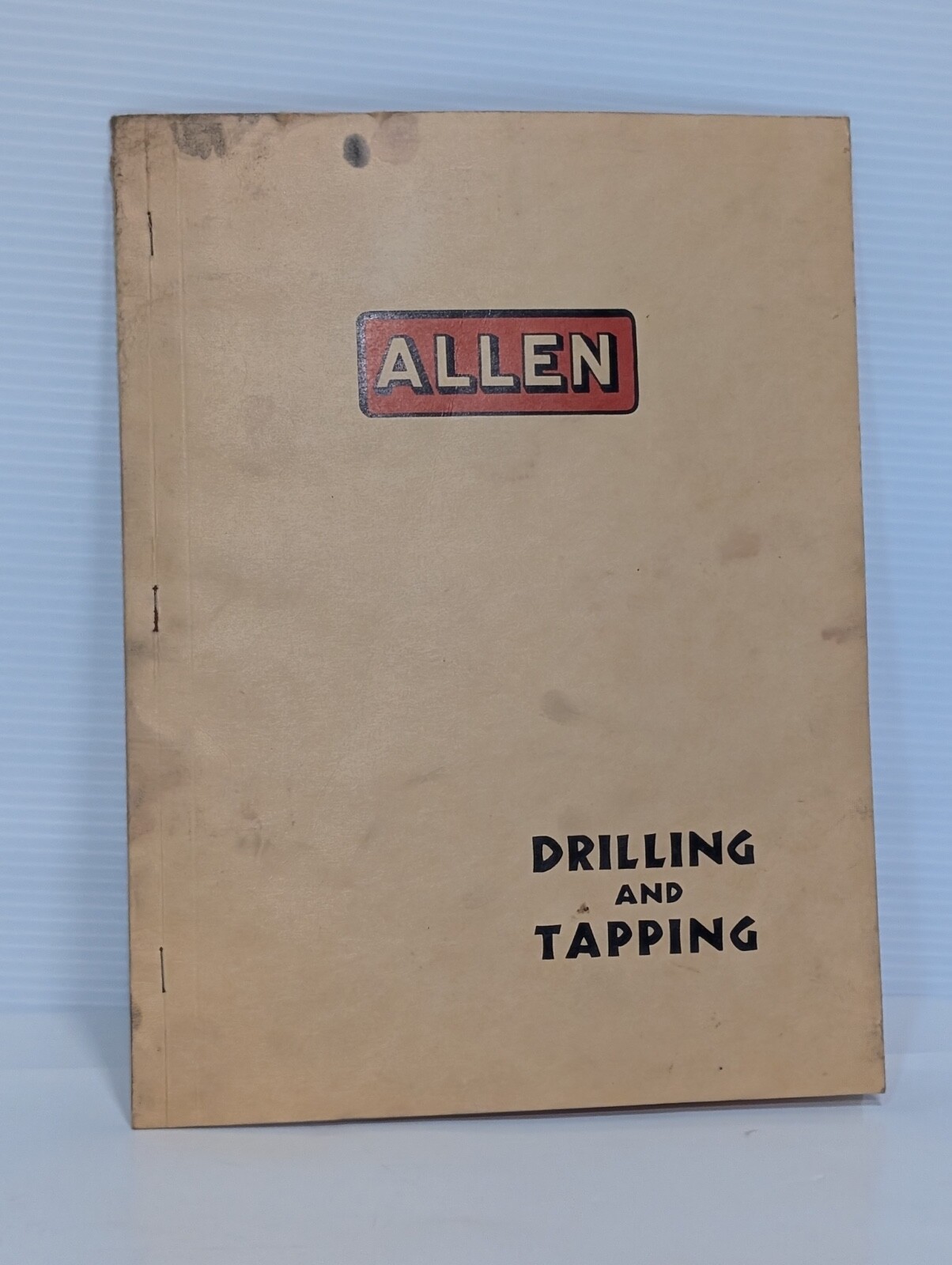 Allen Drilling & Tapping 33935 & 33936 Single Spindle Press Instruction Manual