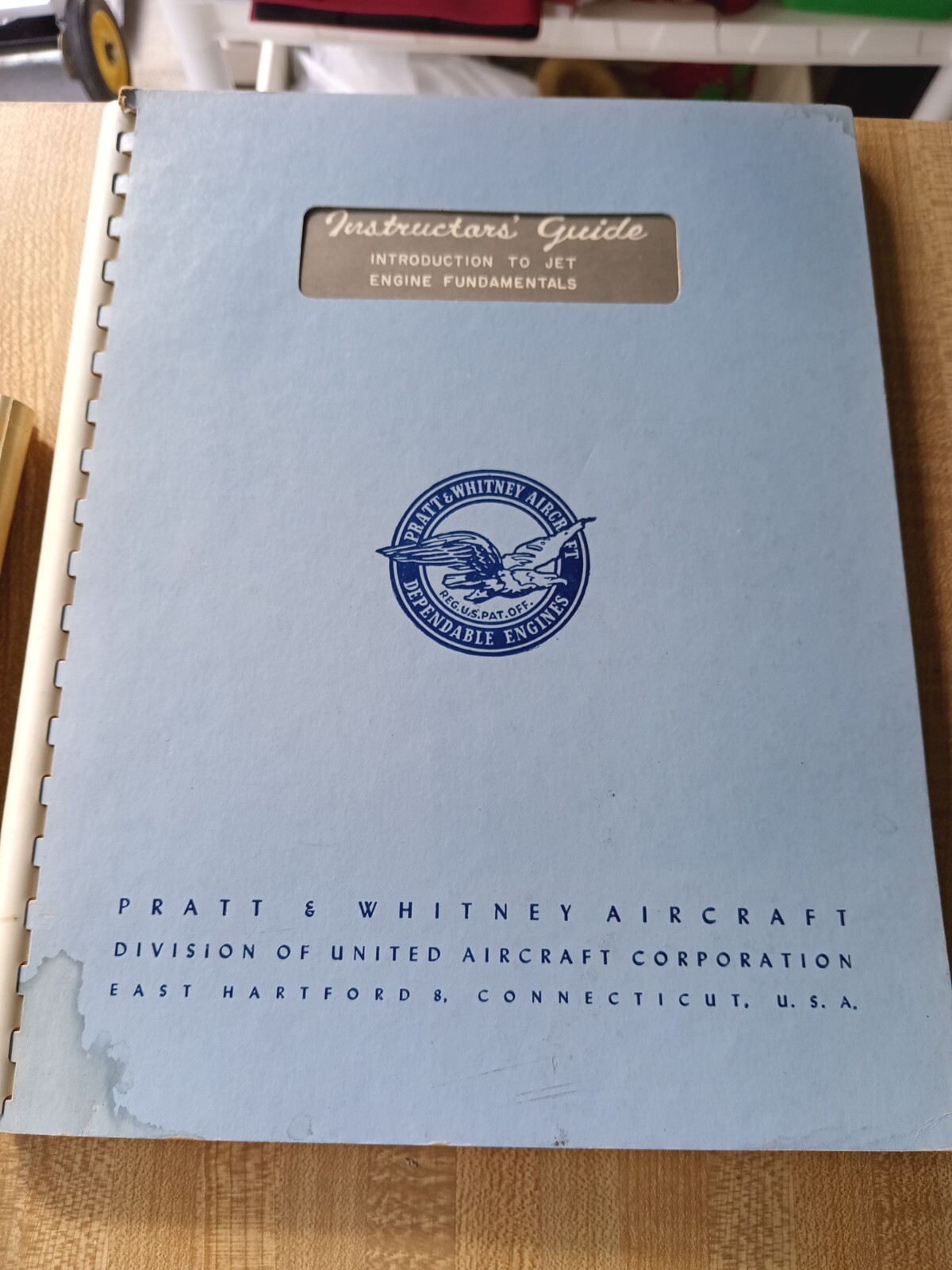 Lot of 3Pratt Whitney Manuals Operators Instructors guide gas turbine engines