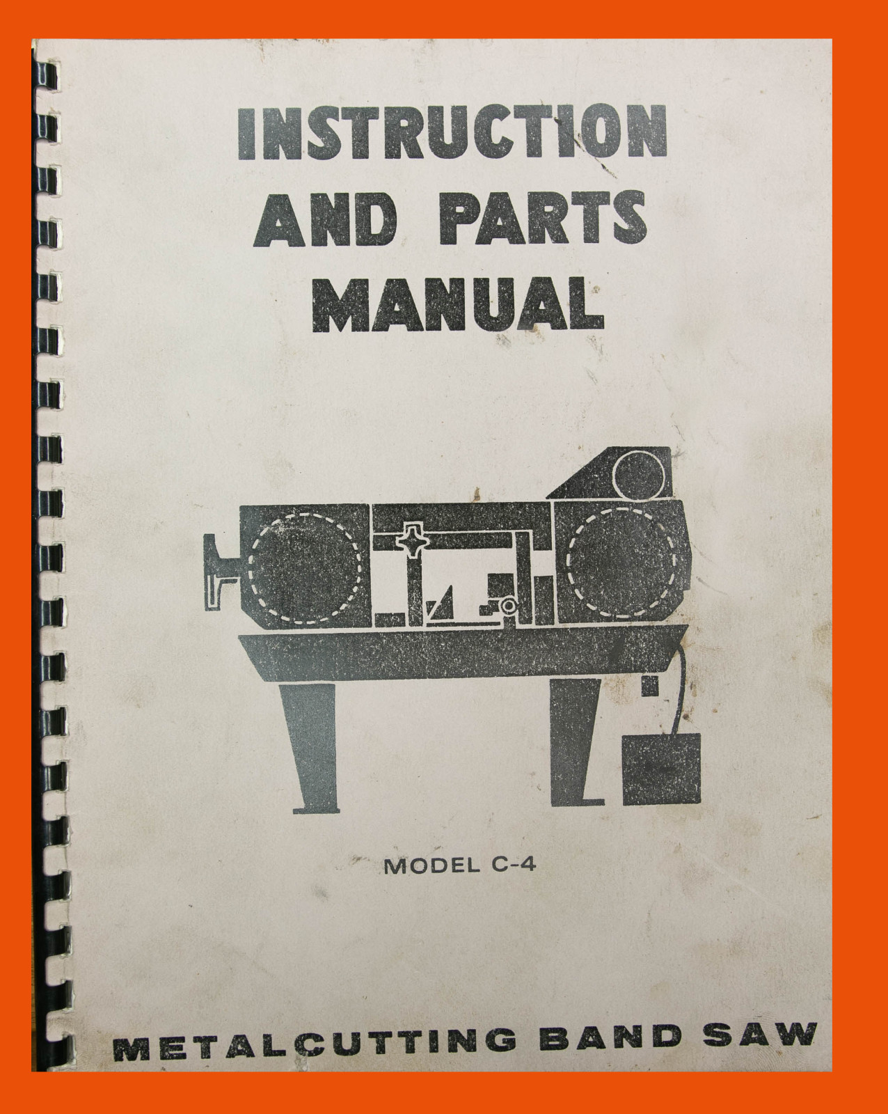 DoALL C-4 Bandsaw Saw Operations, Maintenance AND PARTS Manual 1968 ( Page 60)