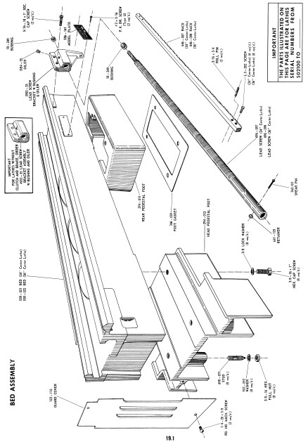 CLAUSING 12″ 5900 Metal Lathe Turret Owner Parts Manual 5950,5951,5955,5956 1253