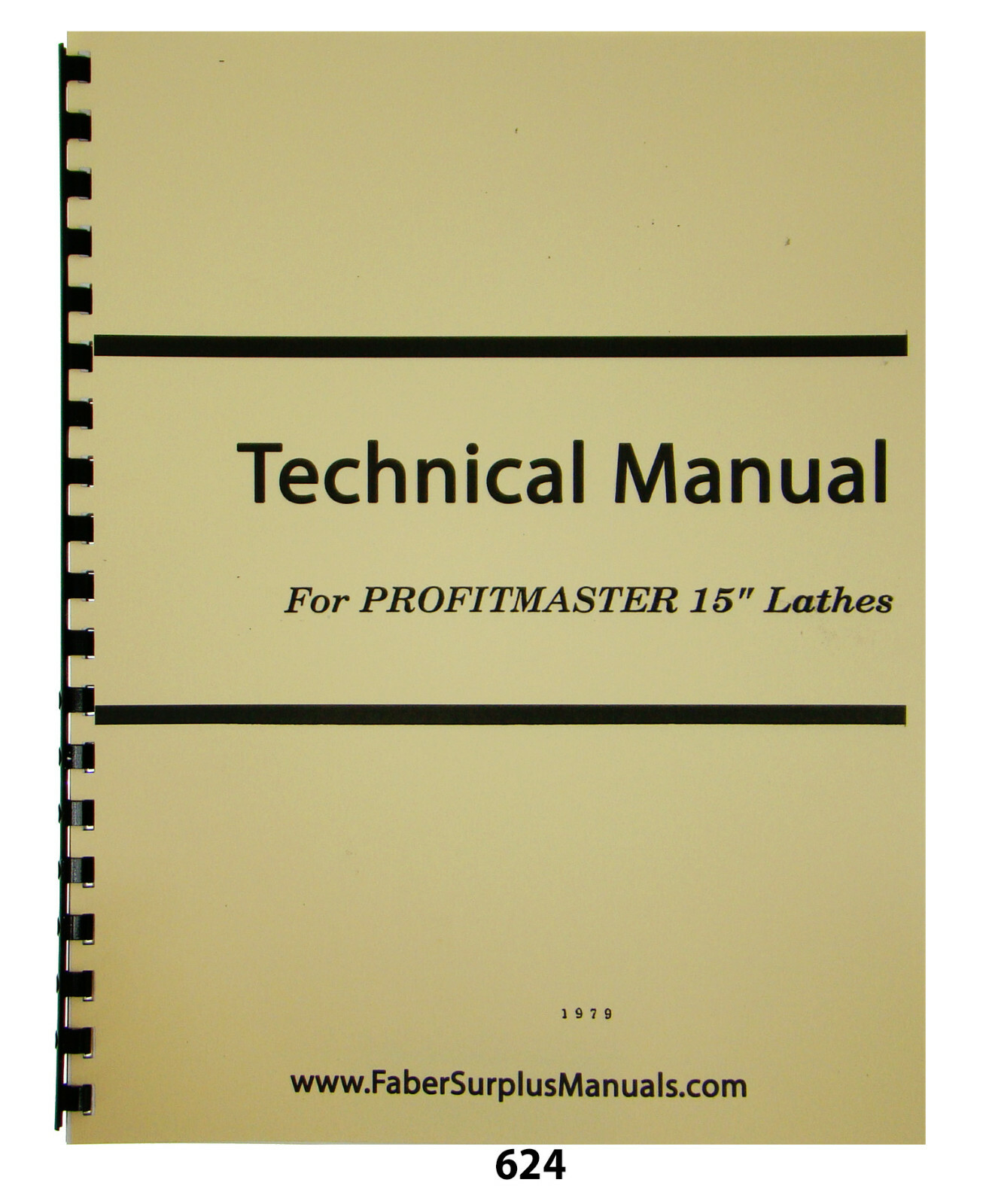 Profitmaster 15″ Lathe Technical Manual #624
