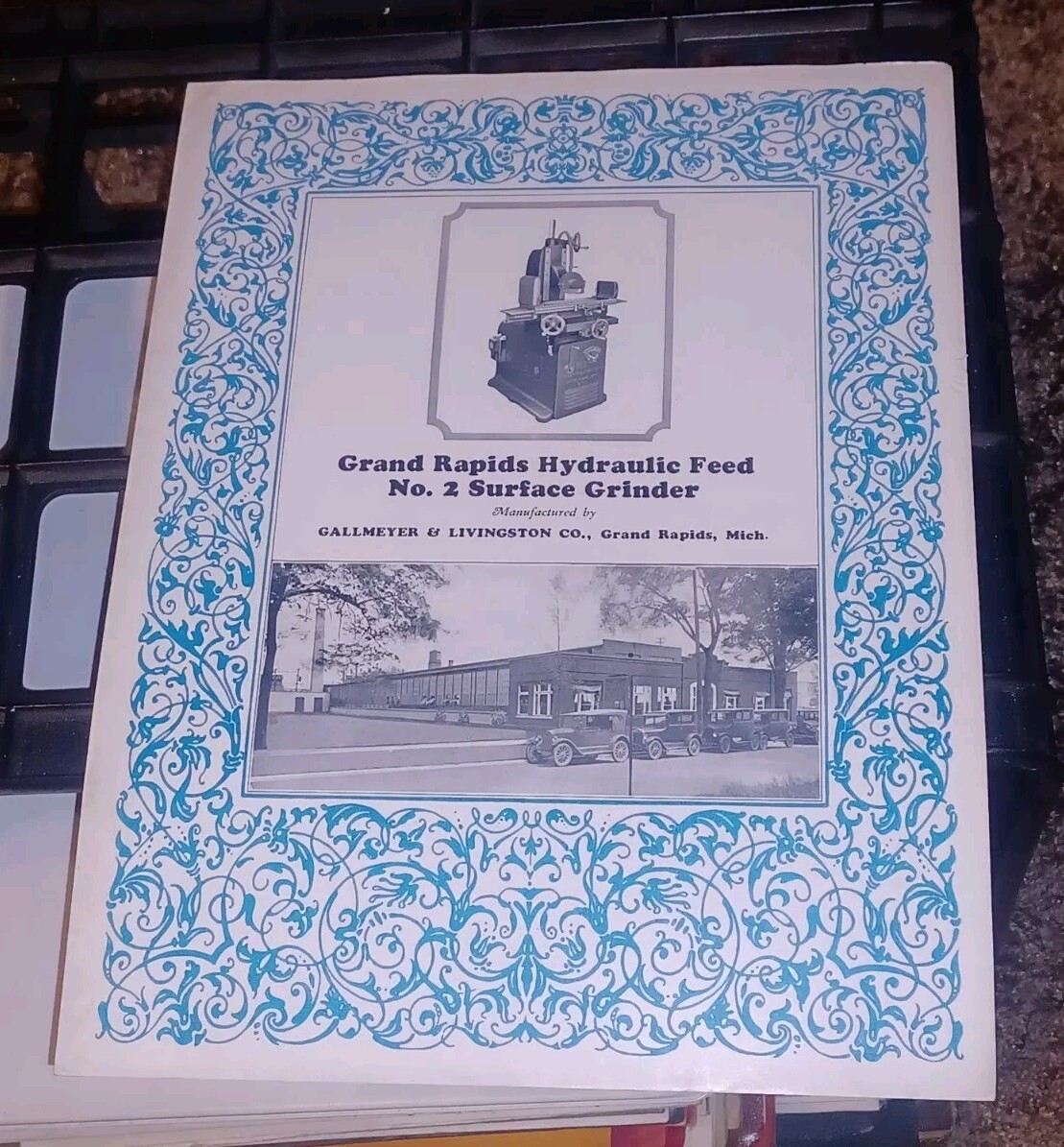 GALLMEYER & LIVINGSTON GRAND RAPIDS Tool NO 2 SURFACE GRINDERS Catalog Book