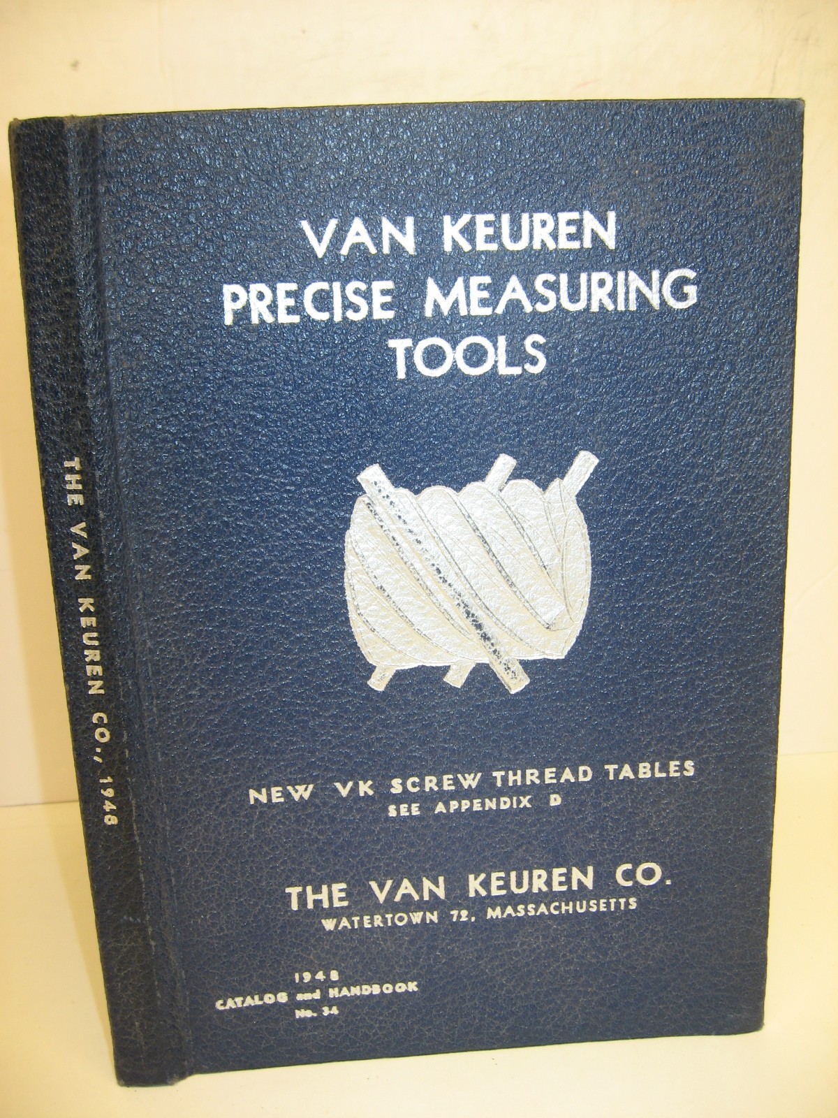 1948 Van Keuren Precise Measuring Tools Catalog & Handbook, No.34