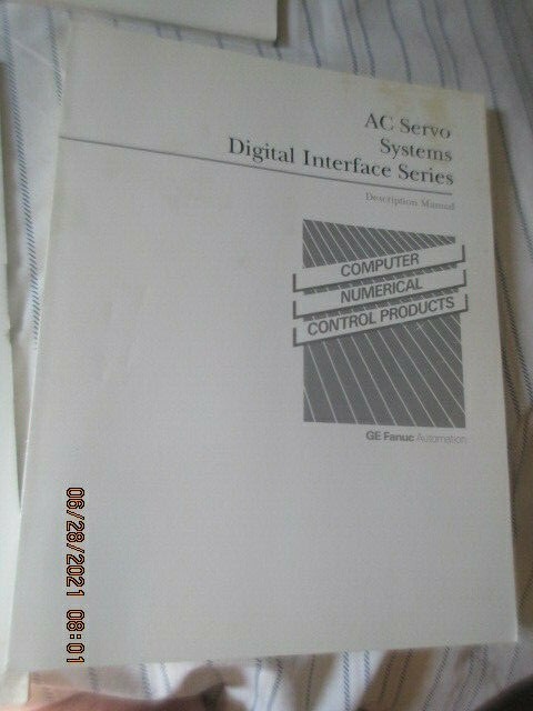 GE FANUC Automation AC Spindle Systems S Series Servo Unit Operator’s Manual Lot
