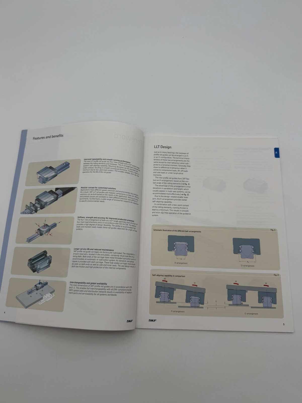 SKF Profile Rail Guides LLT Linear Motion Bearing Catalog Engineering Manual