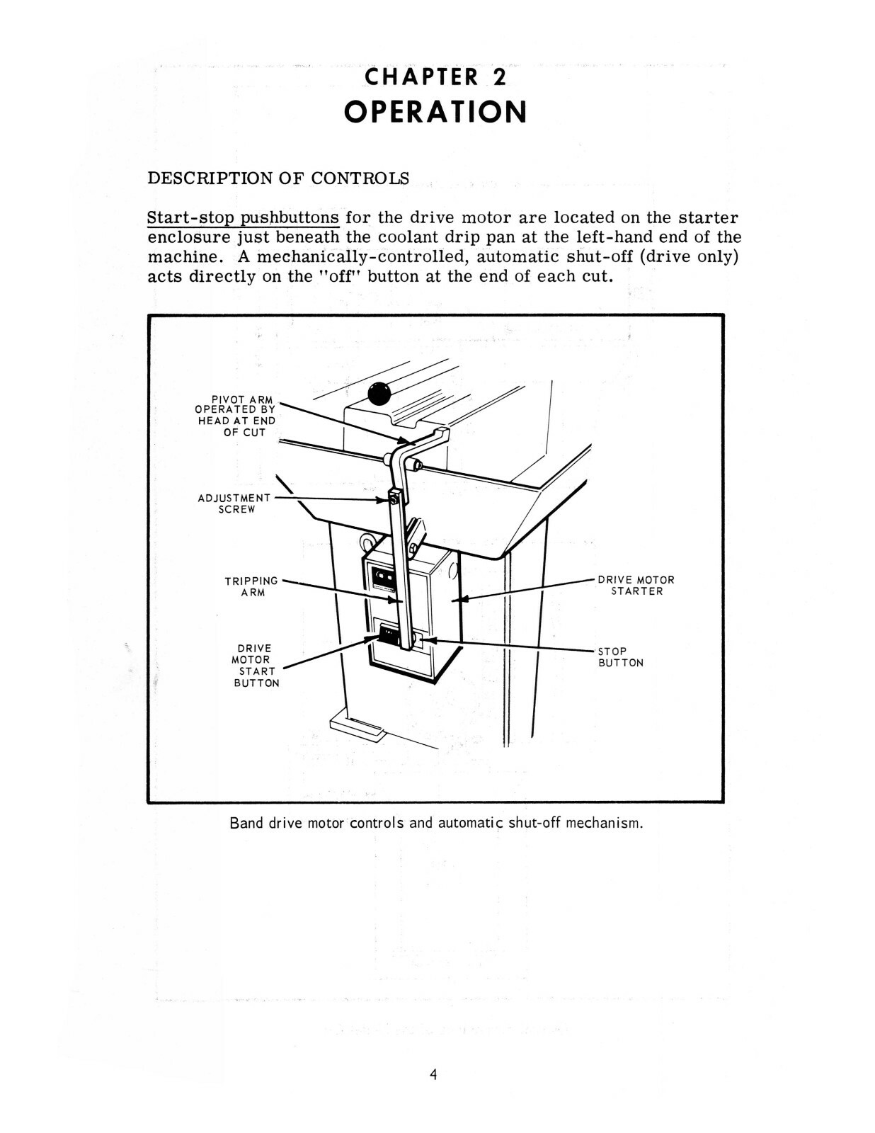 DoALL Model C-4 Horizontal Metal Bandsaw Instruction & Parts List Manual #1427