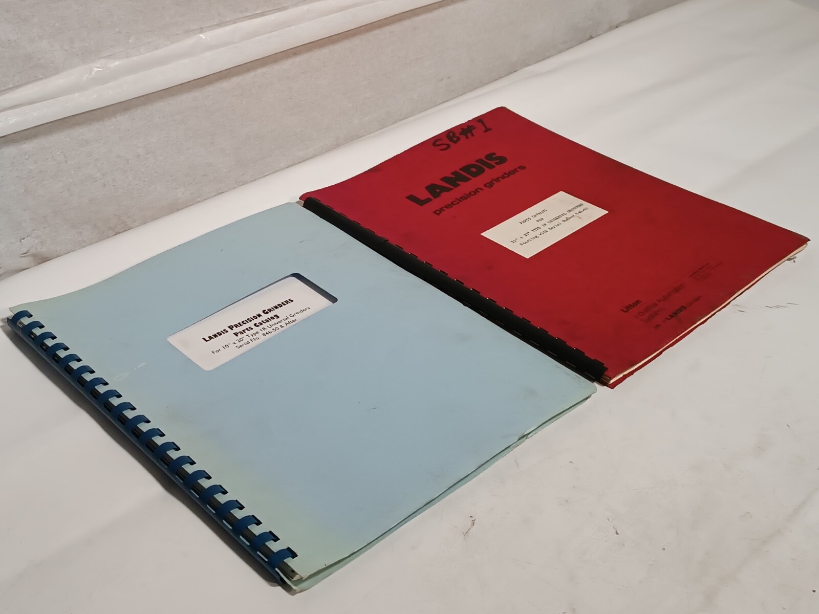 Lot of 2 Landis Precision Grinders 10″x20″ 1R 846-50 Universal Parts Catalogs