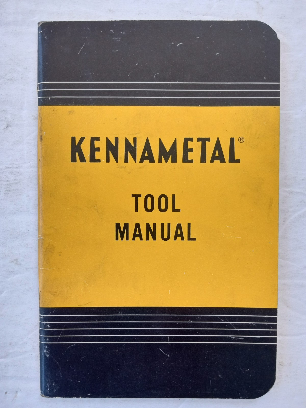 KENNAMETAL Tool Latrobe PA Manual No. 7 Metalworking Tooling Handbook 1957 USA