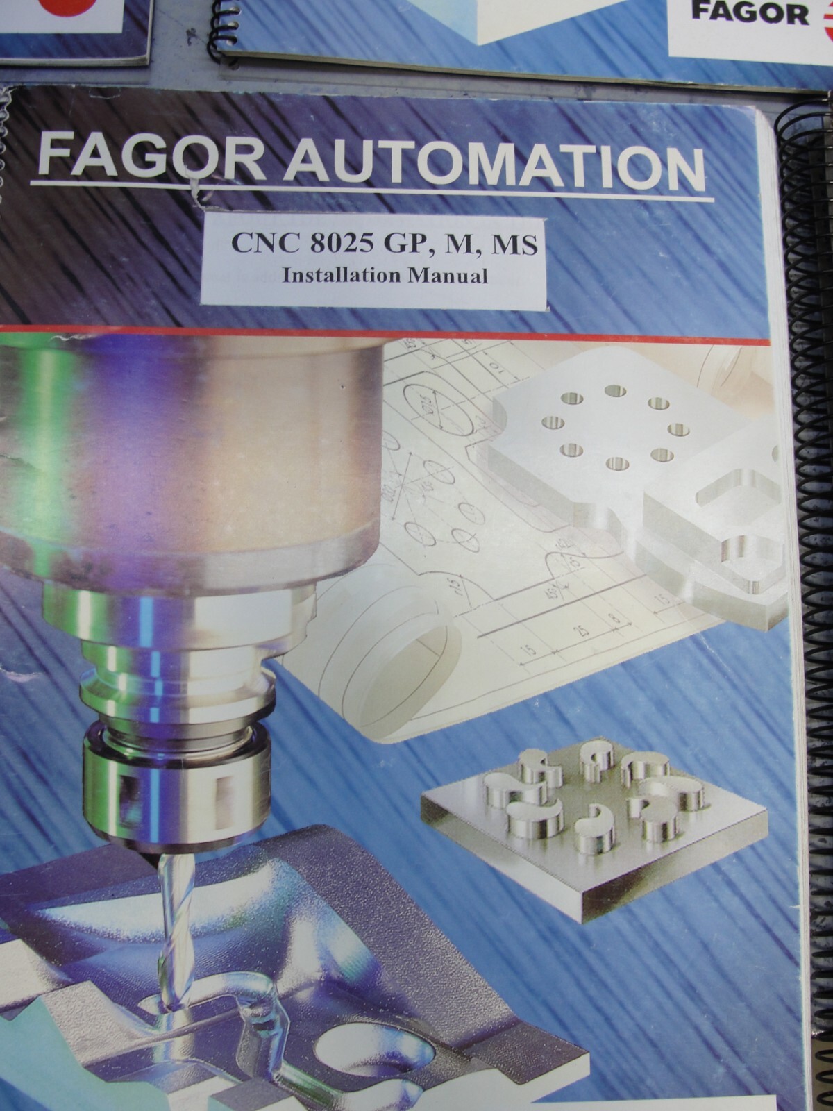 Fagor CNC 8025 Installation-Programming-Applications-LAN-Operating Manuals