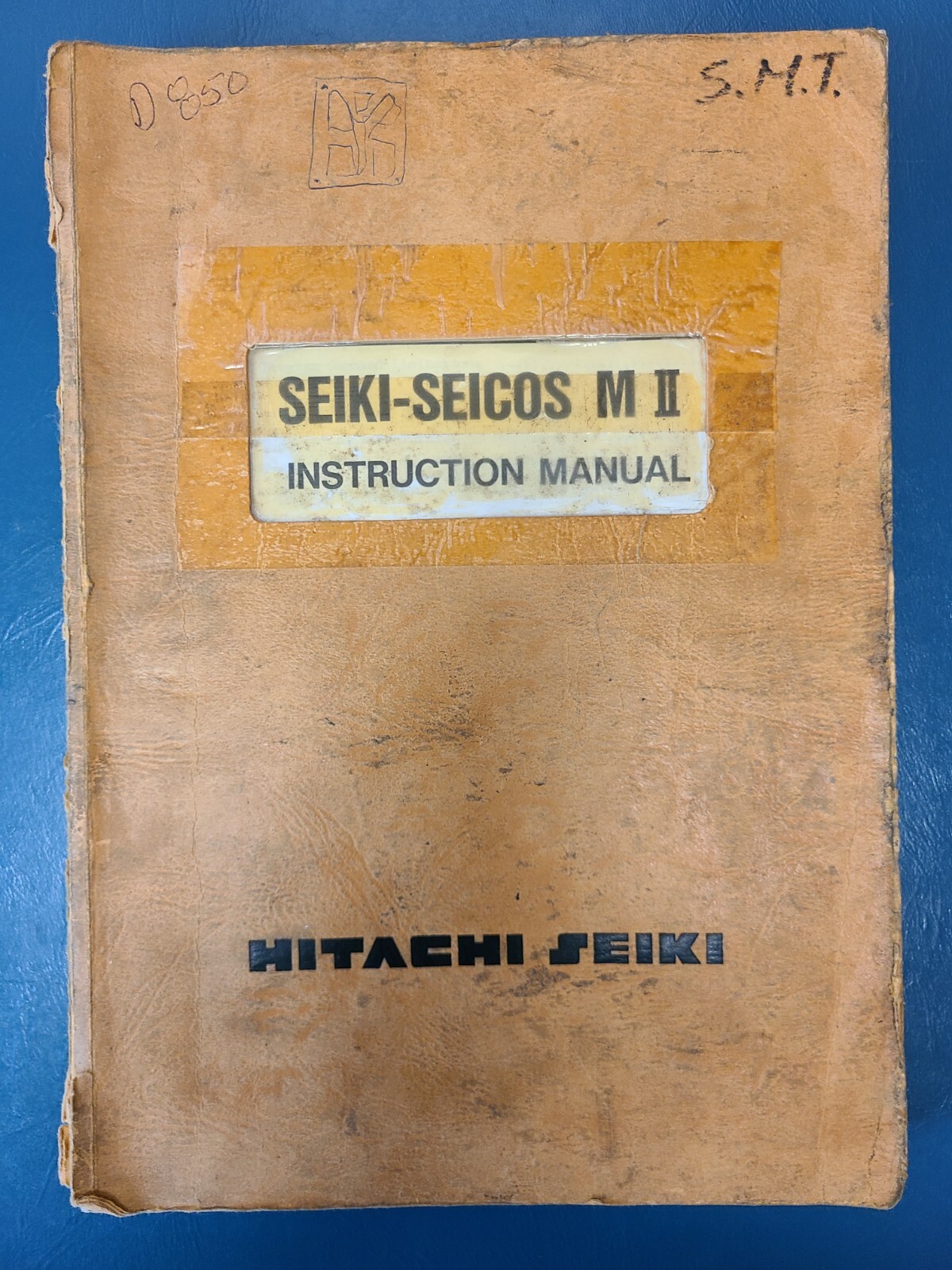 Hitachi Seiki Seicos MII Instruction Manual 1989-1 Model ORIGINAL