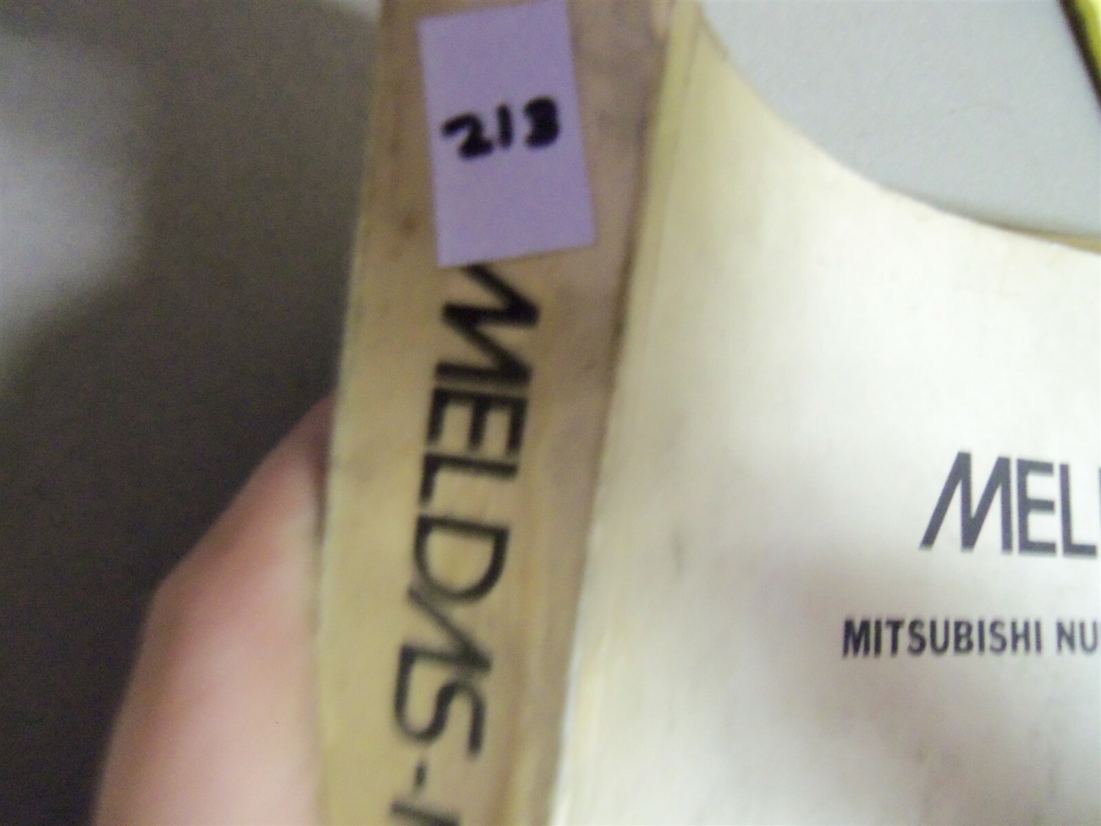 Mitsubishi Meldas-M2 Numerical Control Manual GNP-A2411D #213