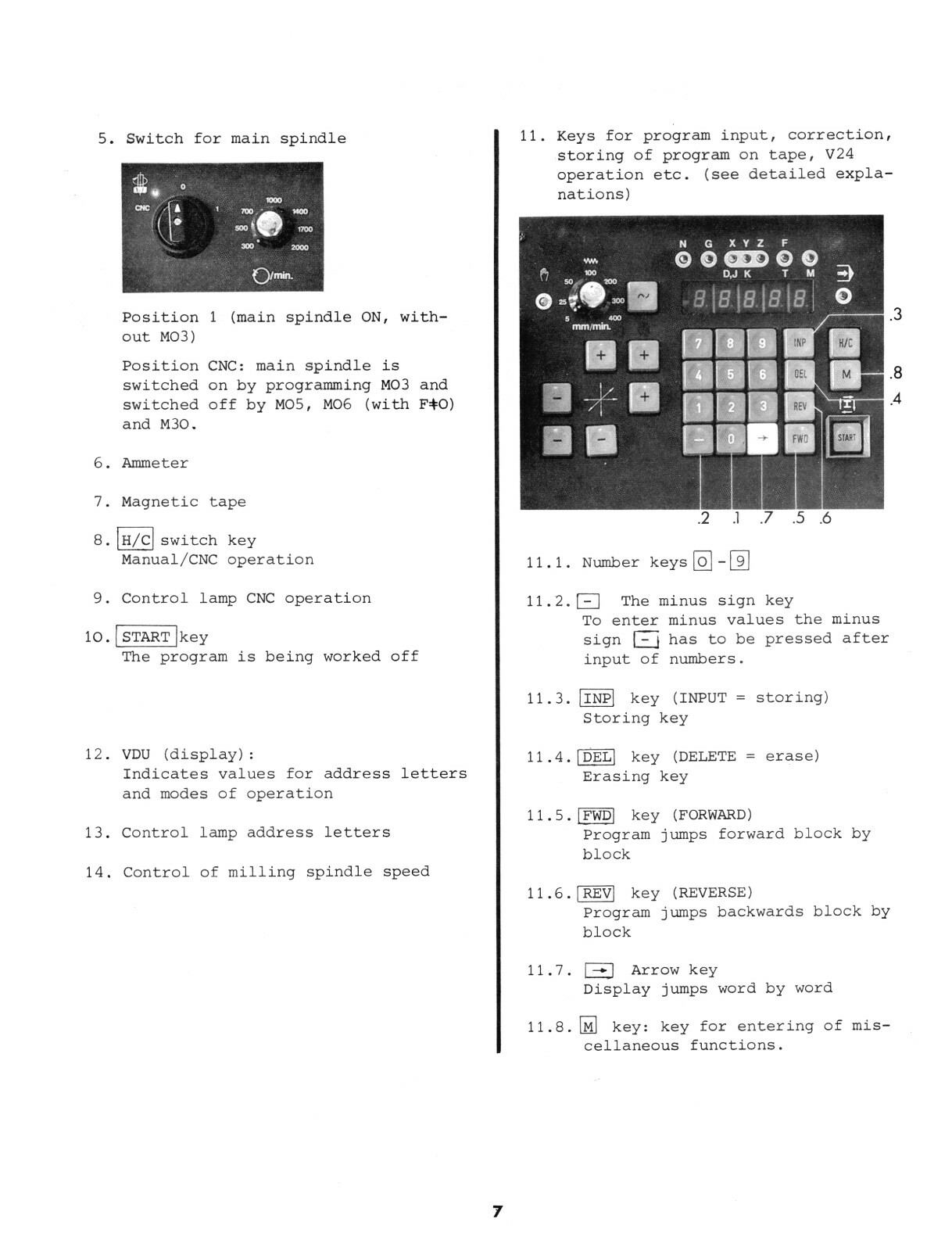 Emco F1 CNC Milling Machine Instruction Manual #1527