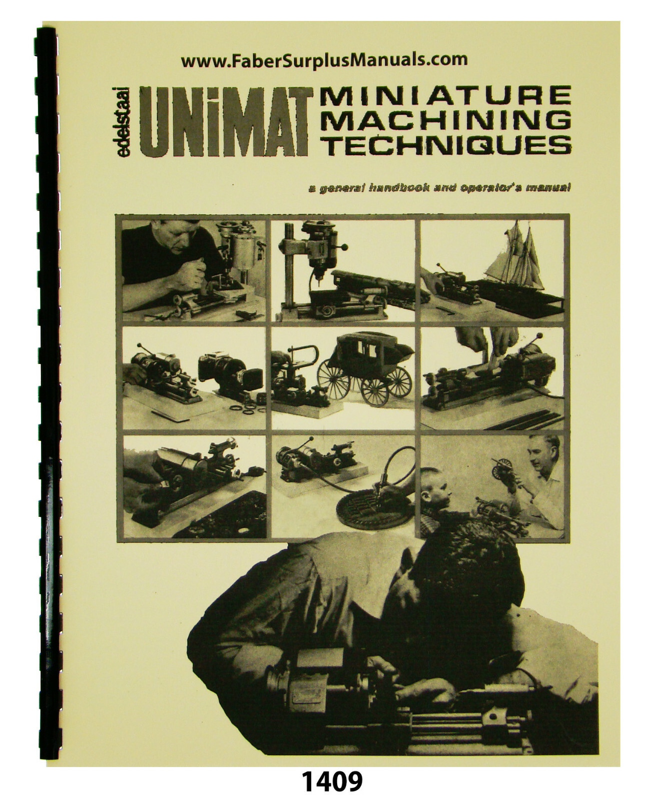 Unimat Miniature Machining Techniques & Operators Manual #1409