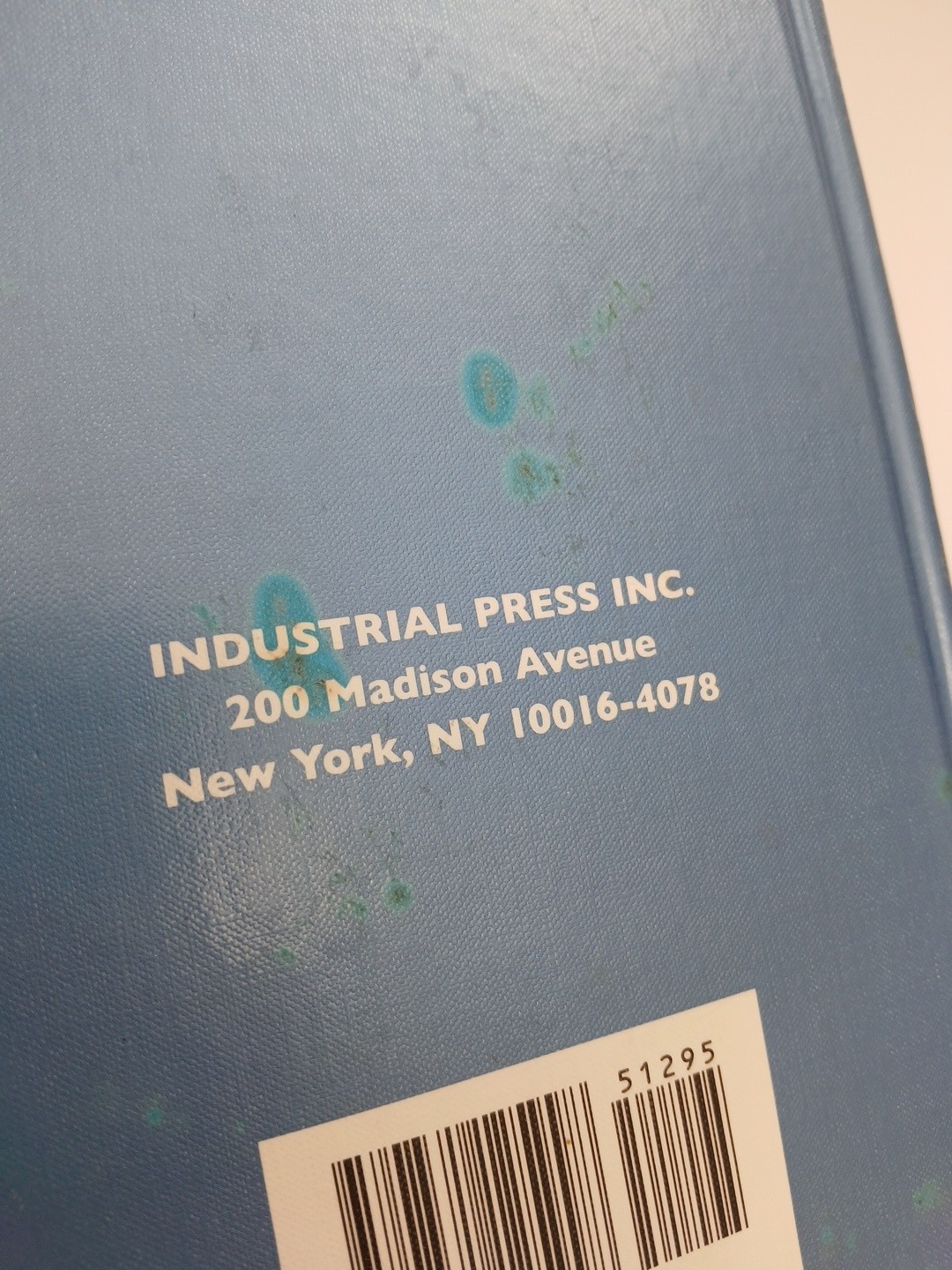 Machinery’s Handbook 25 Guide Twenty Fifth Edition HC 1996