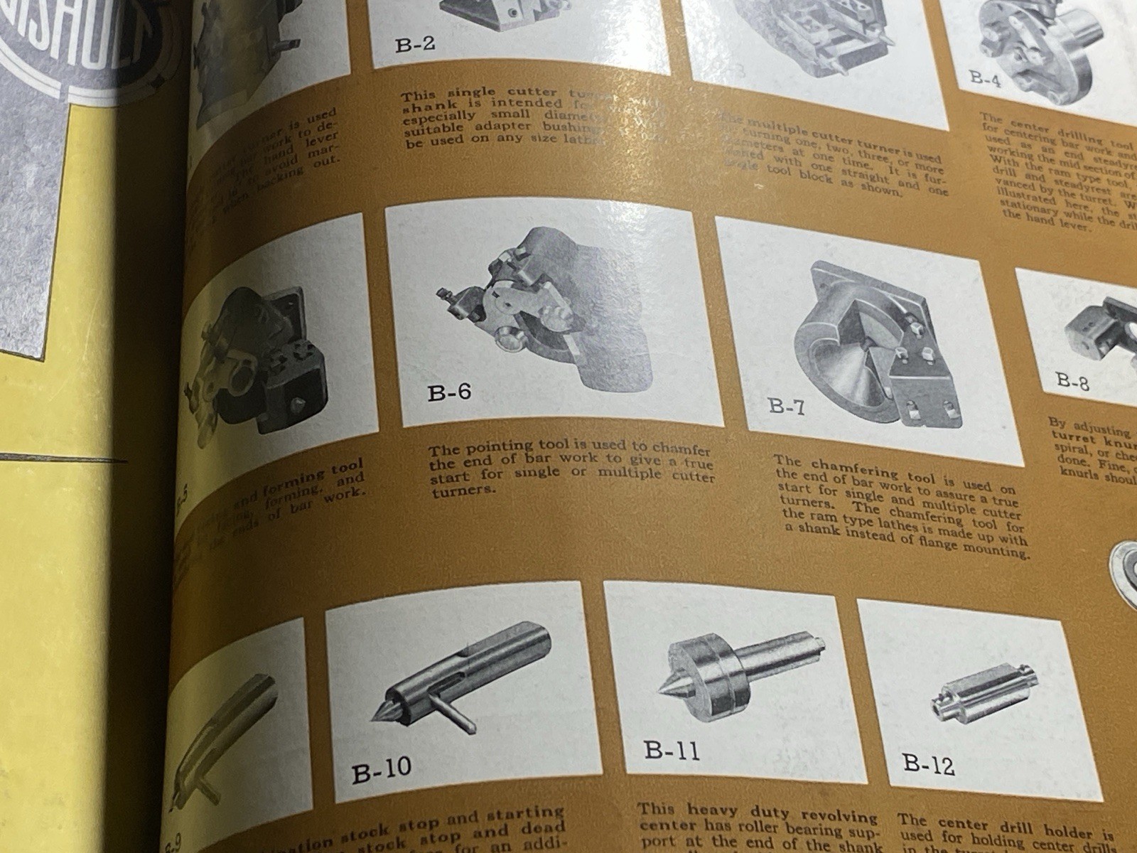 GISHOLT UNIVERSAL TURRET LATHE MANUAL