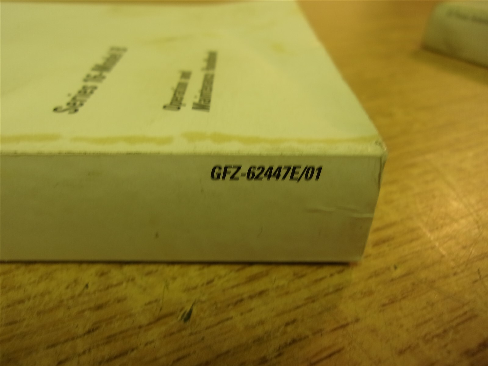 Fanuc GFZ-62447e/01 Model B Operation And Maintenance Handbook