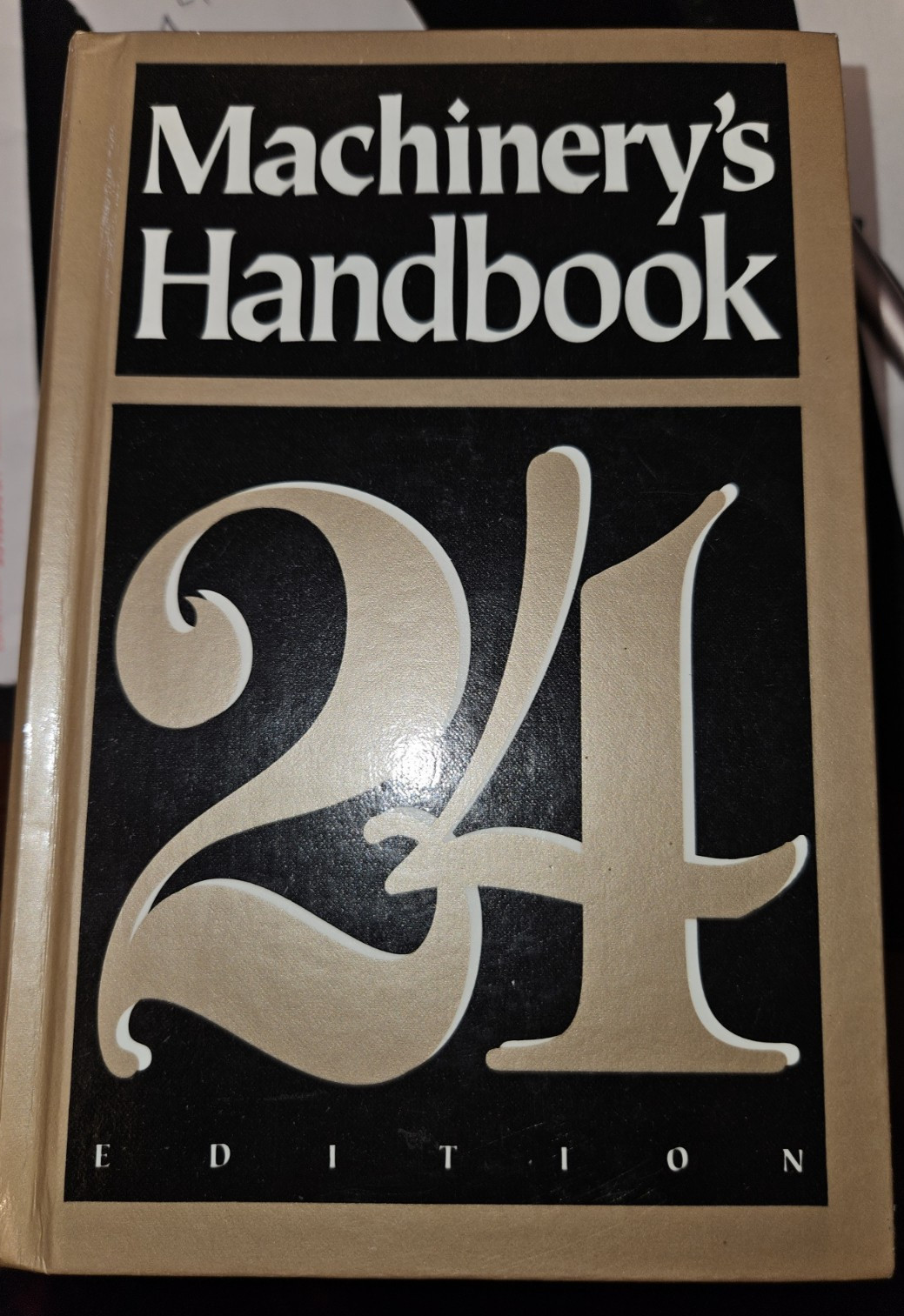 24th edition of Machinery’s Handbook