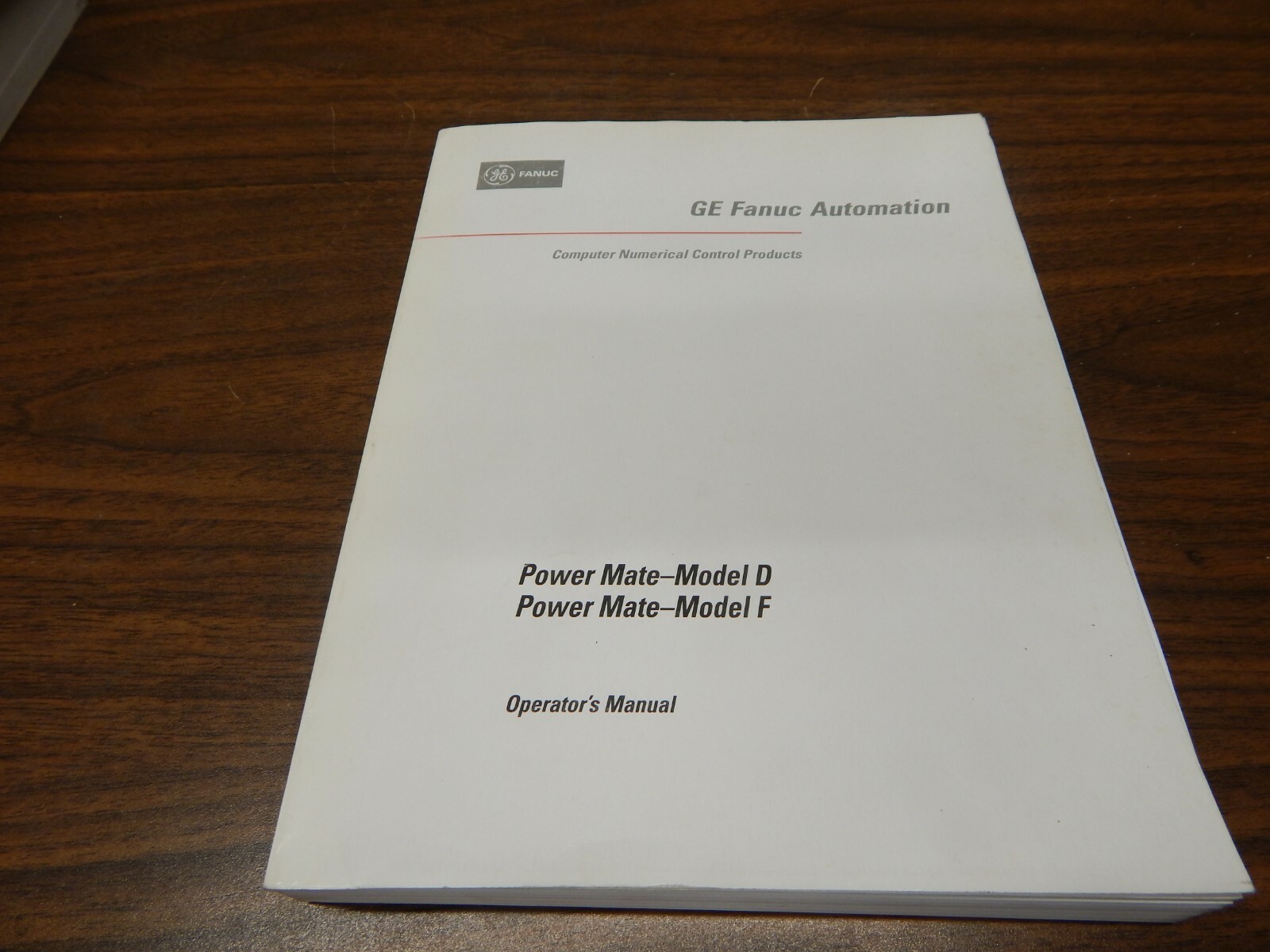 GE Fanuc Power Mate D F Operator’s Manual GFZ/62094E/04
