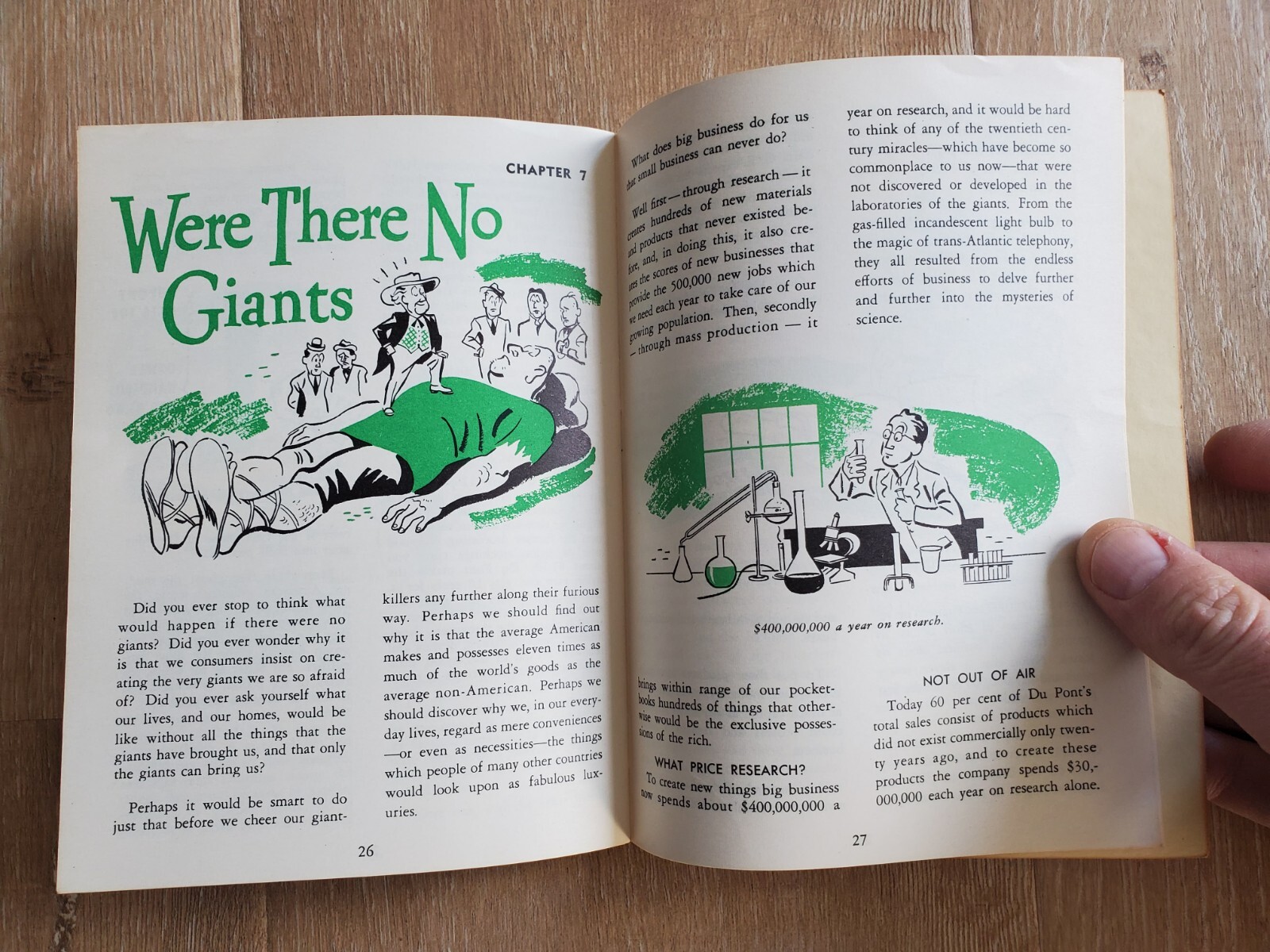 REPUBLIC STEEL CORPORATION Is Bigness Bad? Phelps Adams 1949 Lobby Booklet Ohio