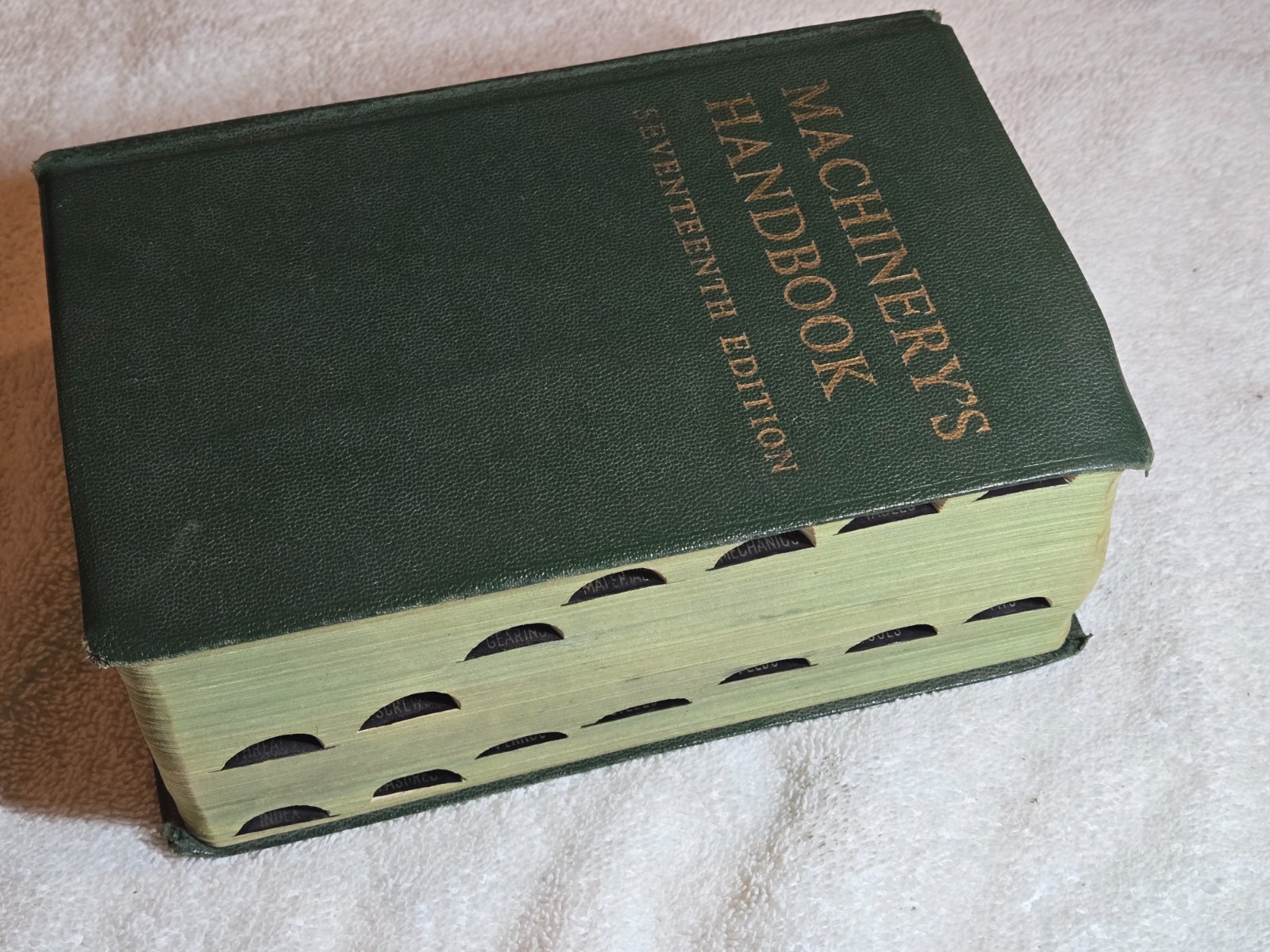 Machinery’s Handbook 17th Edition Industrial Hall Press 1966 Machinist’s