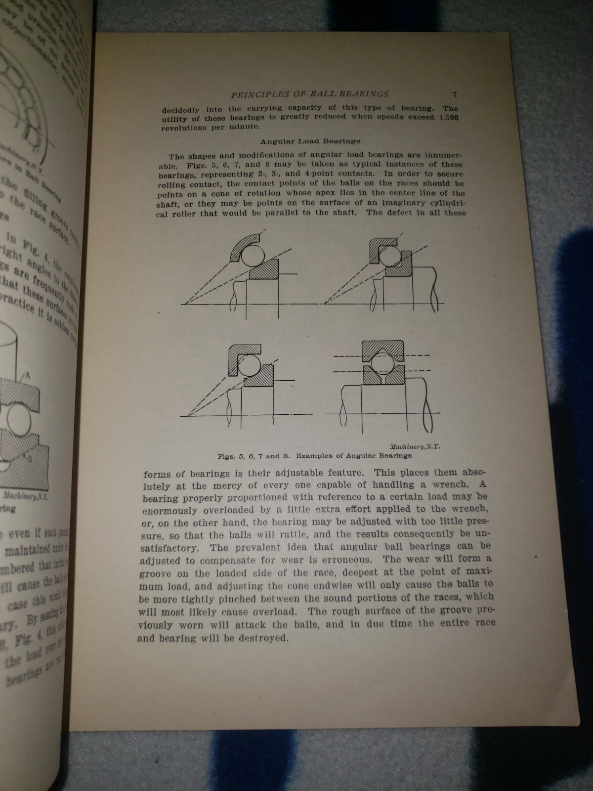 1910 Machinery’s Reference #56 Ball Bearings Paperback Guide