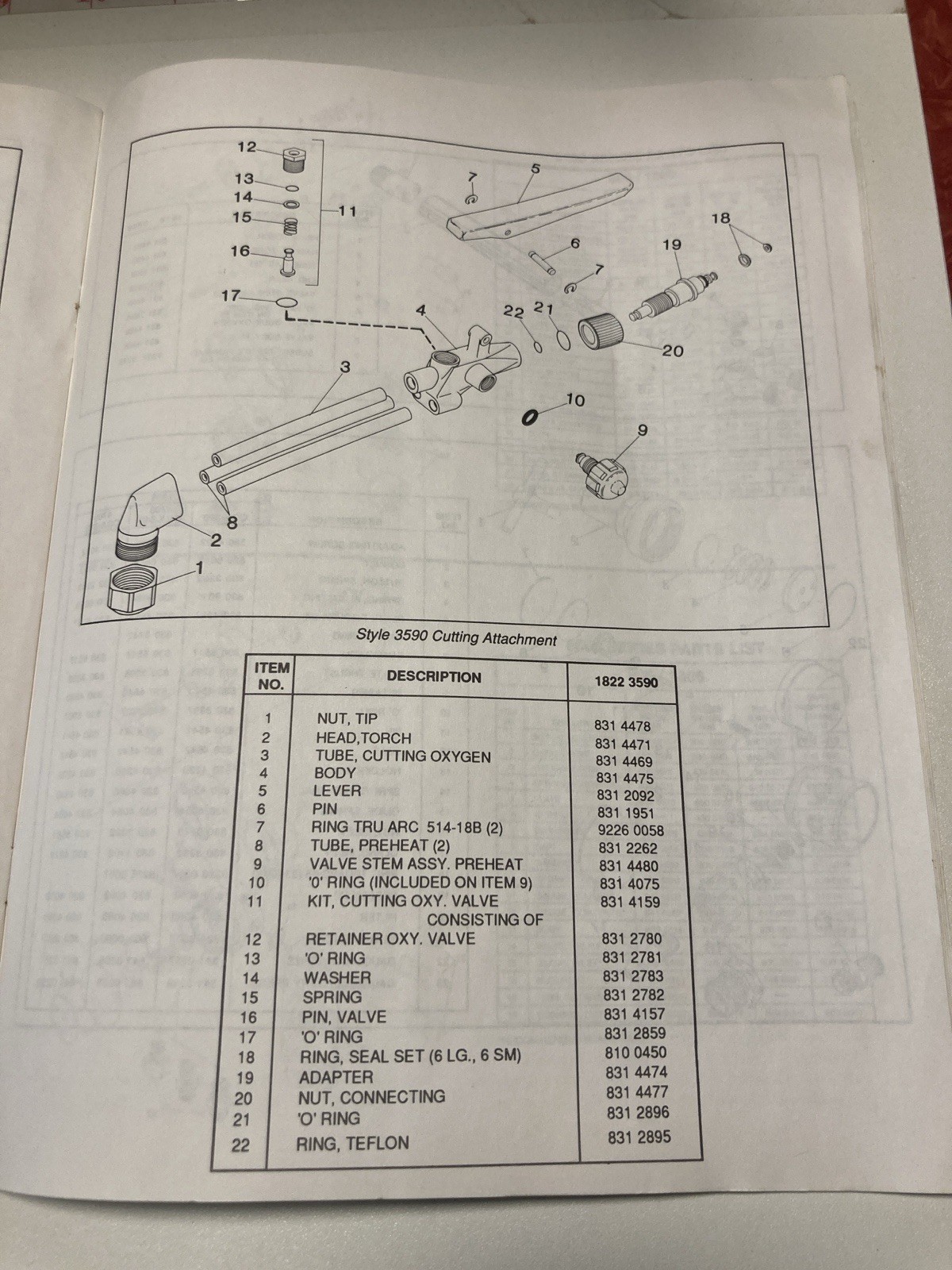 CONCOA Oxy-Fuel Welding Heating Cutting Process Manual ADI 1275M July 1993 Used