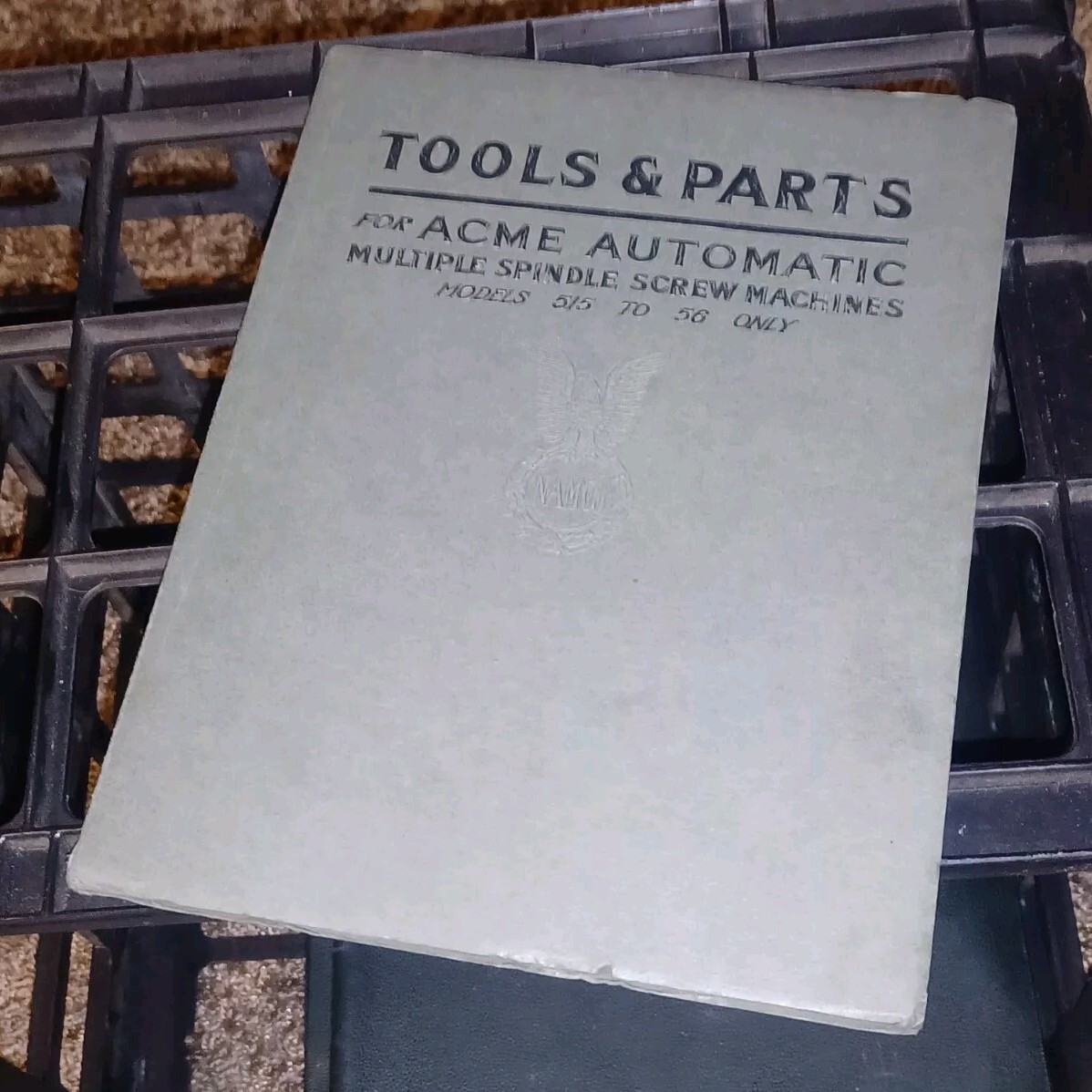 1921 Acme Automatic Multiple Spindle Screw Machine Tools & Parts Catalog Book
