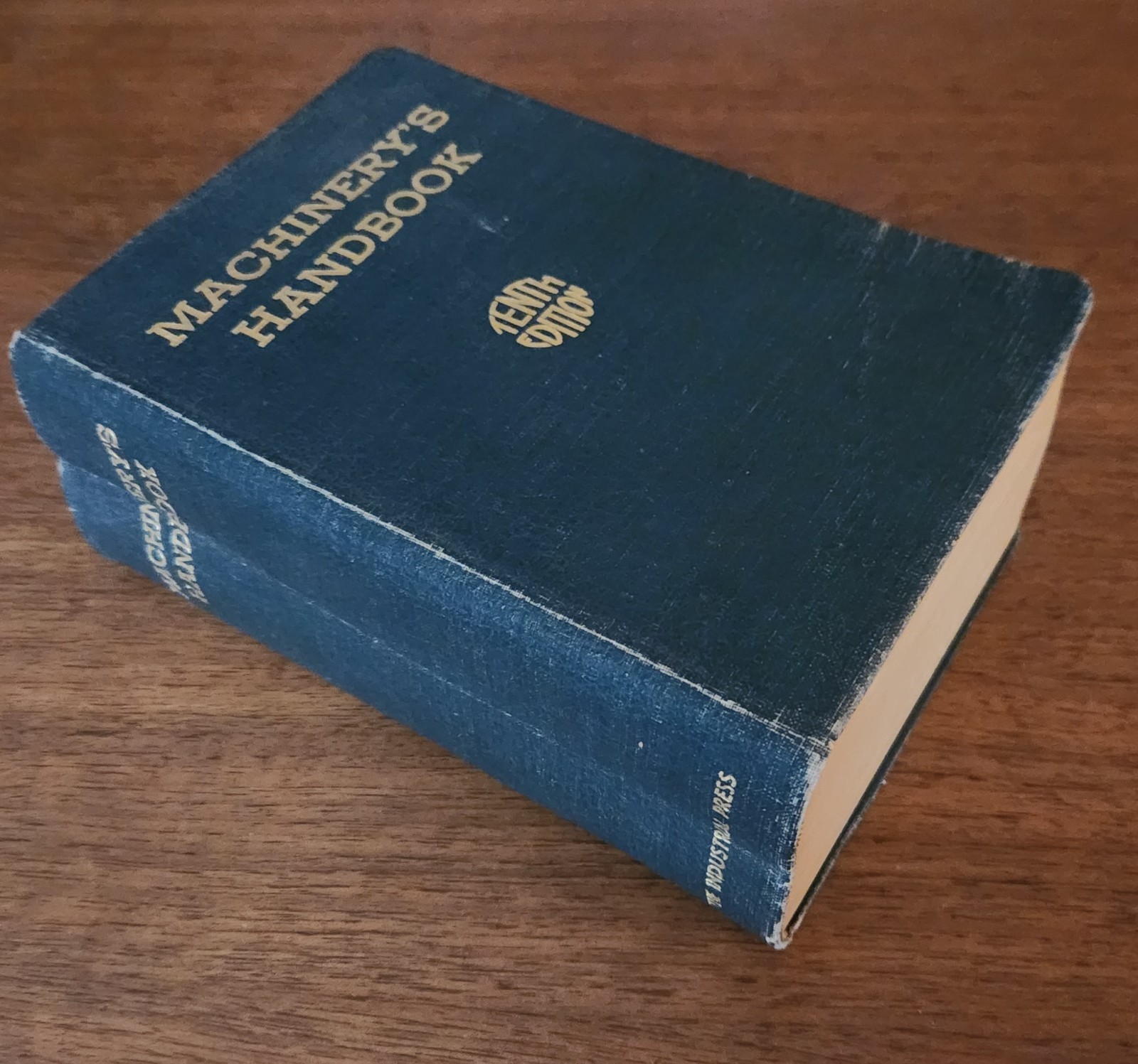 Machinery’s Handbook 10th Edition 1941 Industrial Press WWII Machinist Reference