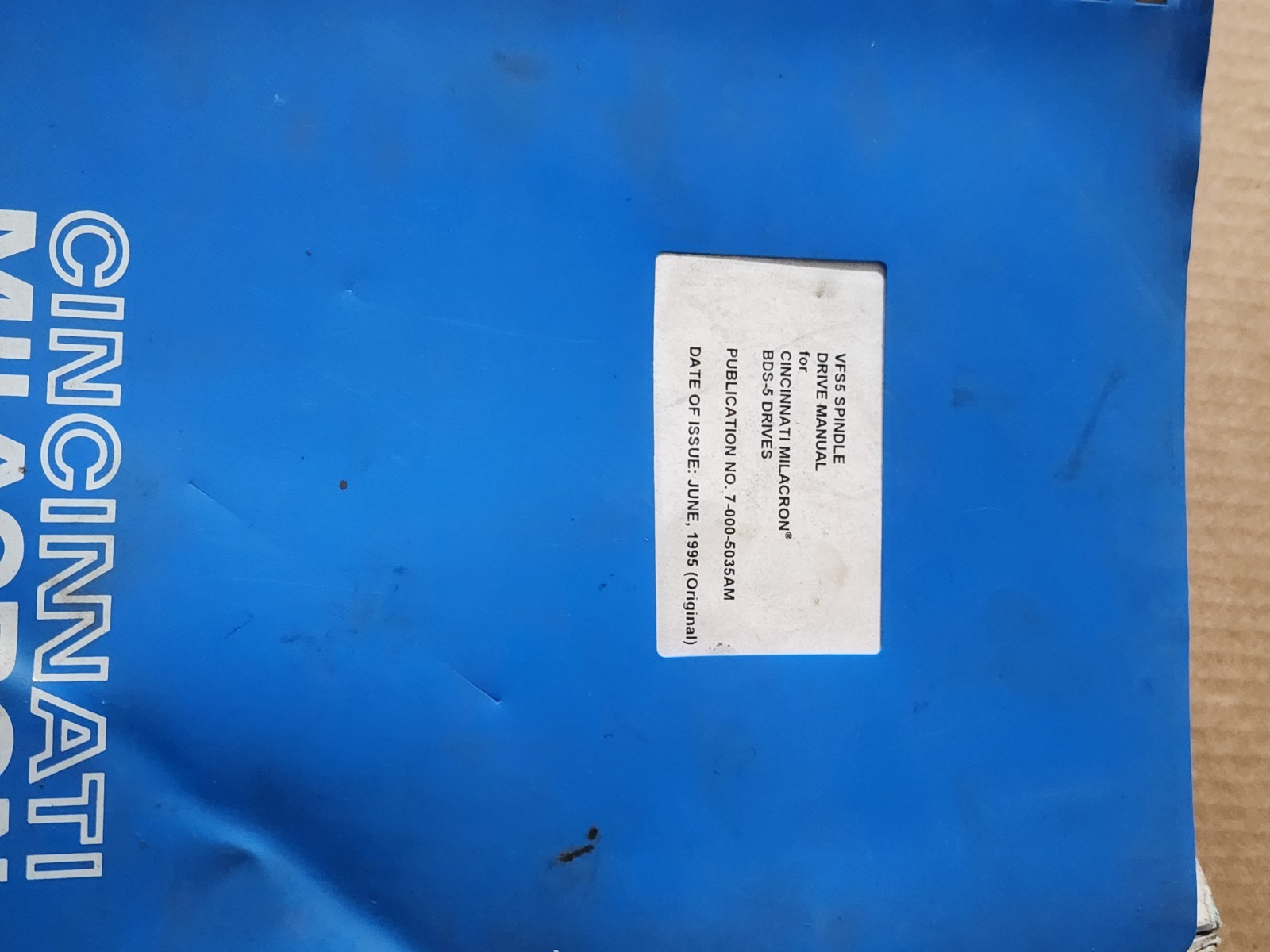 Original Cincinnati Milacron Electronic Tool Gage Service And Operating Manual