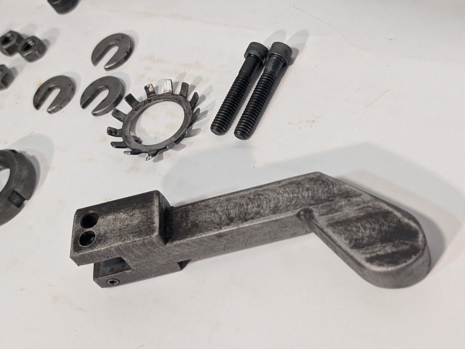Lot of 19Barber-Colman Hob Shifter Parts including 3 Splined Transmission Shafts