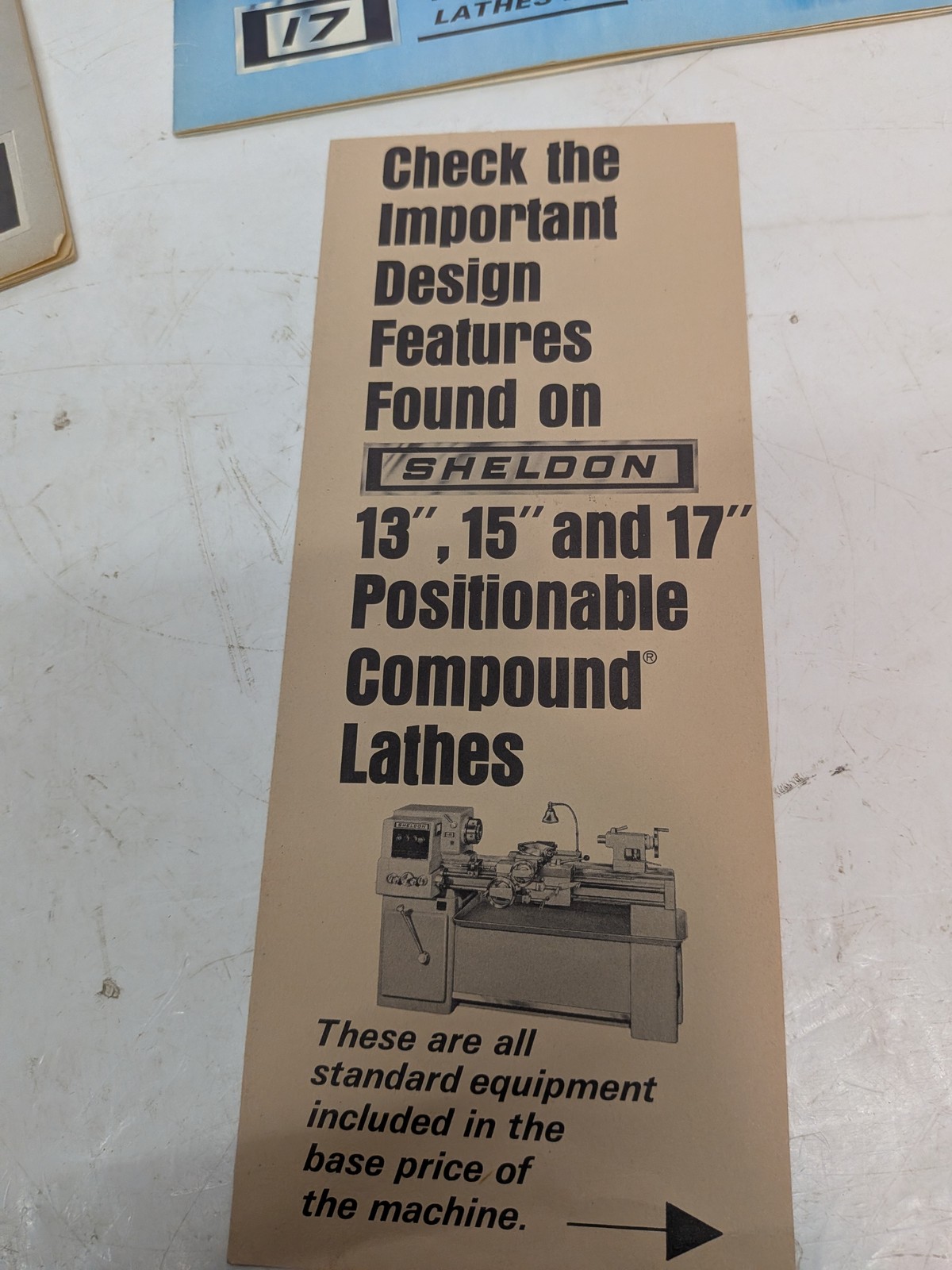 Sheldon R13 R15 R17 Precision Lathe Parts Manual Brochure Lot as shown