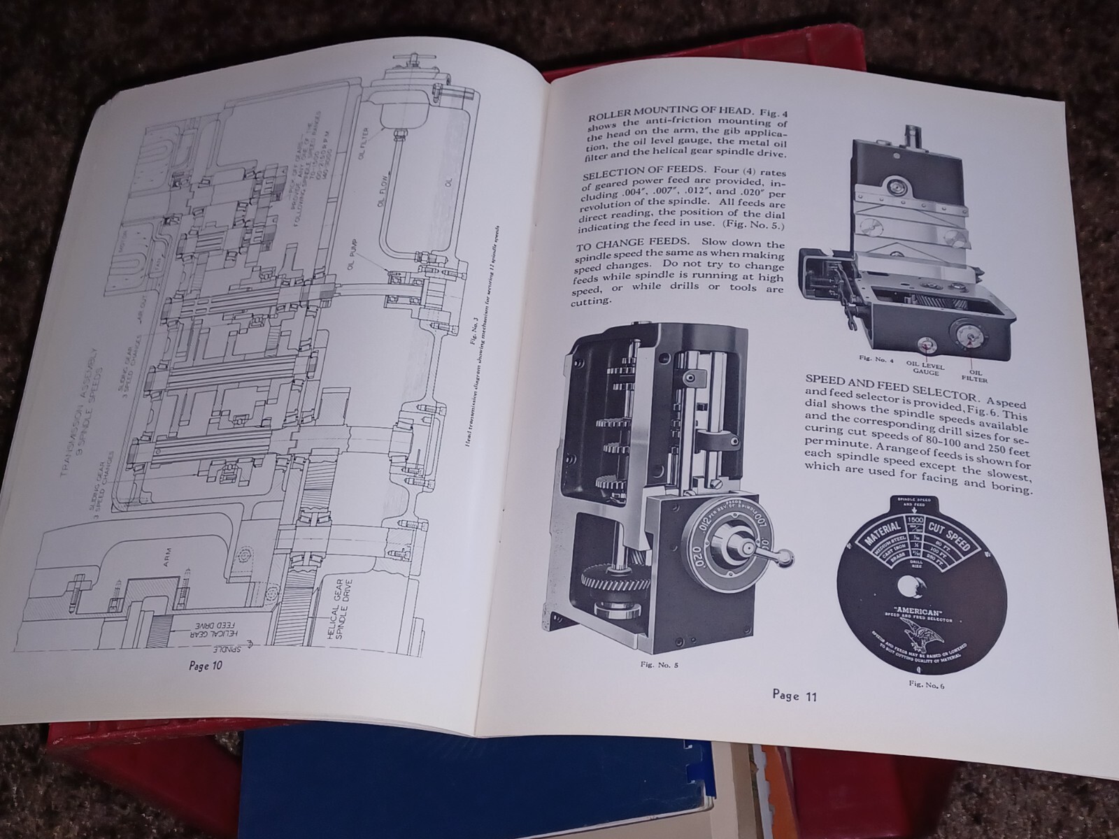 AMERICAN HOLE WIZARD Tool Works BULLETIN 330 Instruction Book LATHE RADIAL DRILL