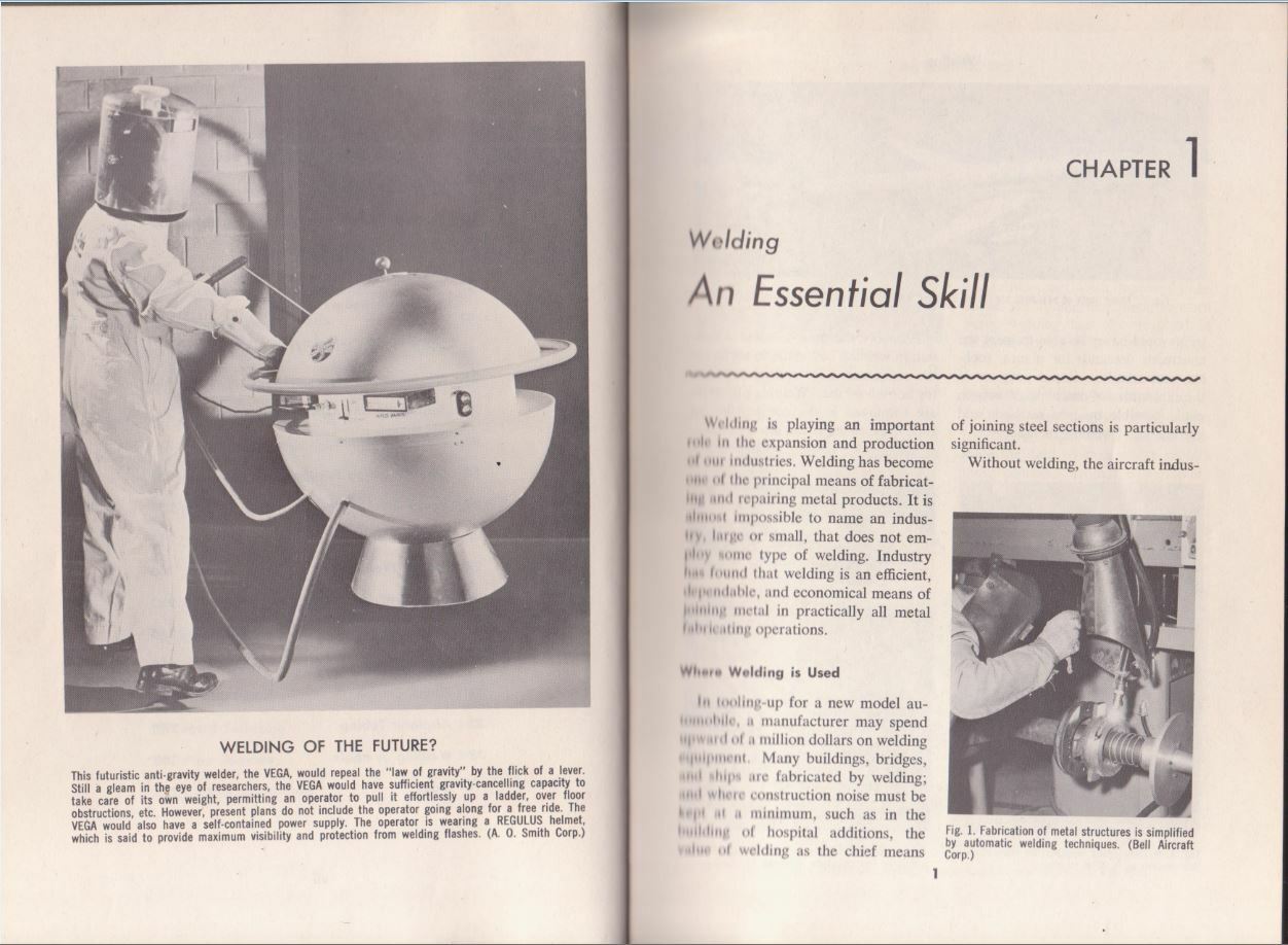 Welding Skills and Practices ~ Includes TIG & MIG Welding 2nd Ed/6th Print 1966