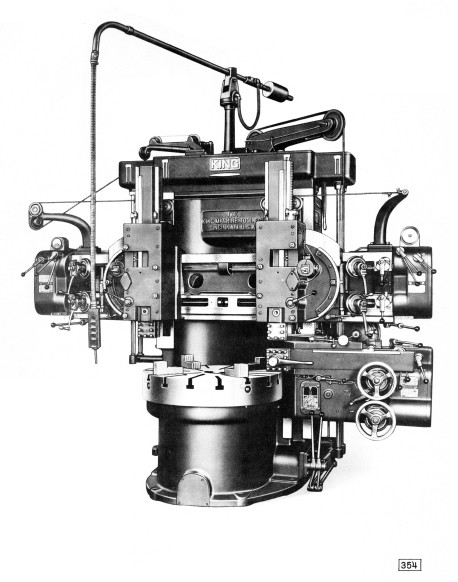 King 30″-36″-42″ VTL Vertical Boring Turning Machine Operator Parts Manual 1384