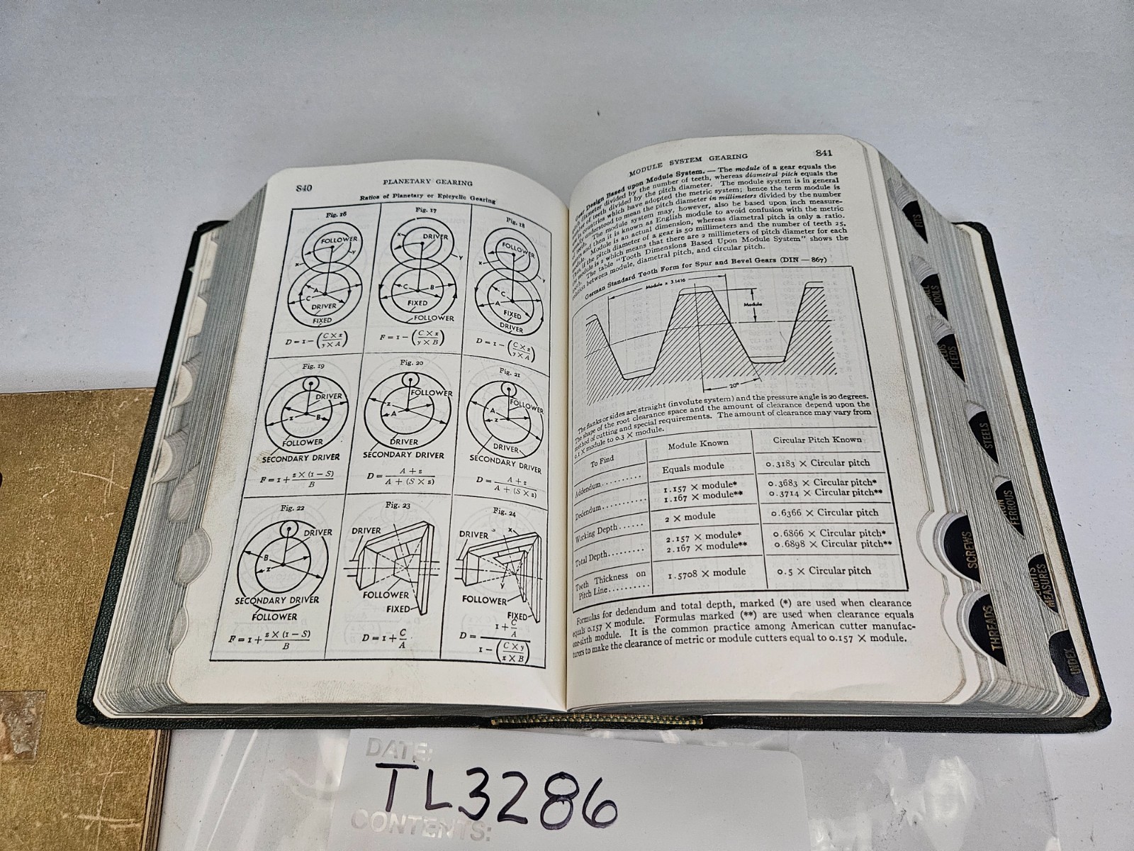 MACHINERY’S HANDBOOK 17th EDITION 2nd PRINTING 1964 INDUSTRIAL PRESS (TL3286)