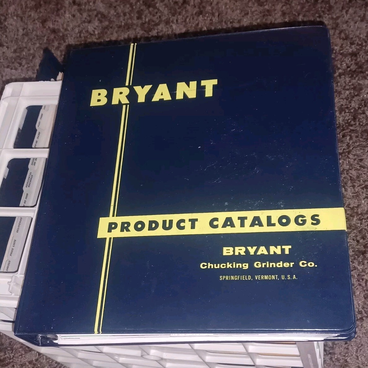 Bryant Chucking Grinder Company PRODUCT CATALOG LOT SALES BOOK Machinist Tools