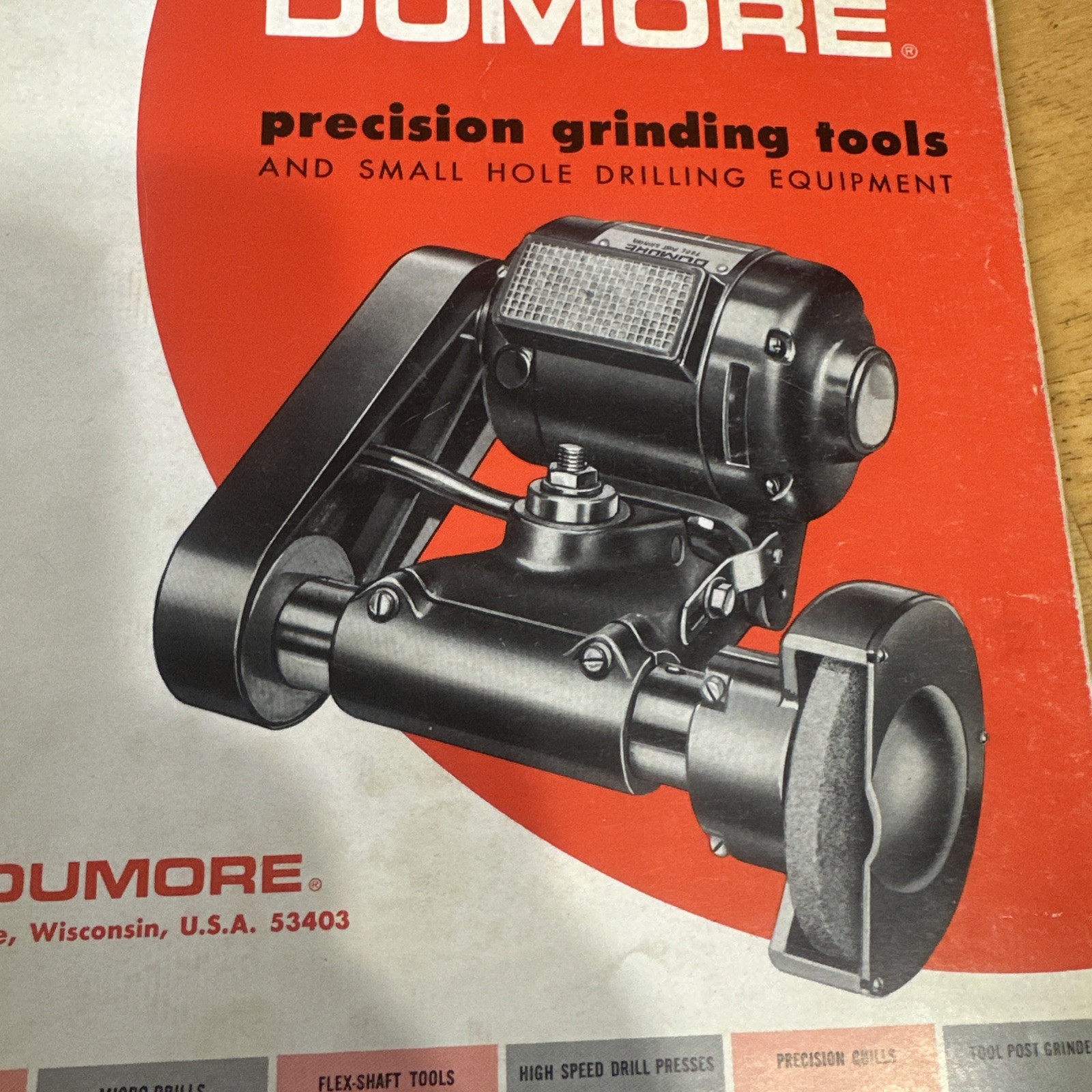 Dumore Precision Grinding Tools Catalog 64-G