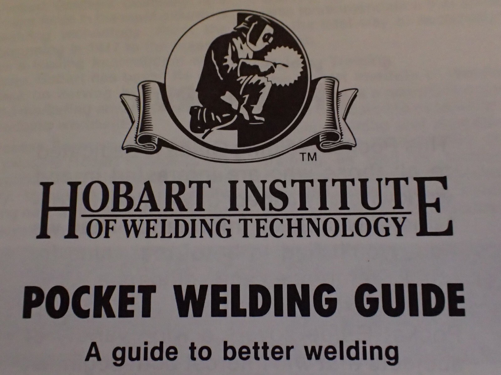Hobart – Pocket Welding Guide – 26th Edition (Hobart Institute)