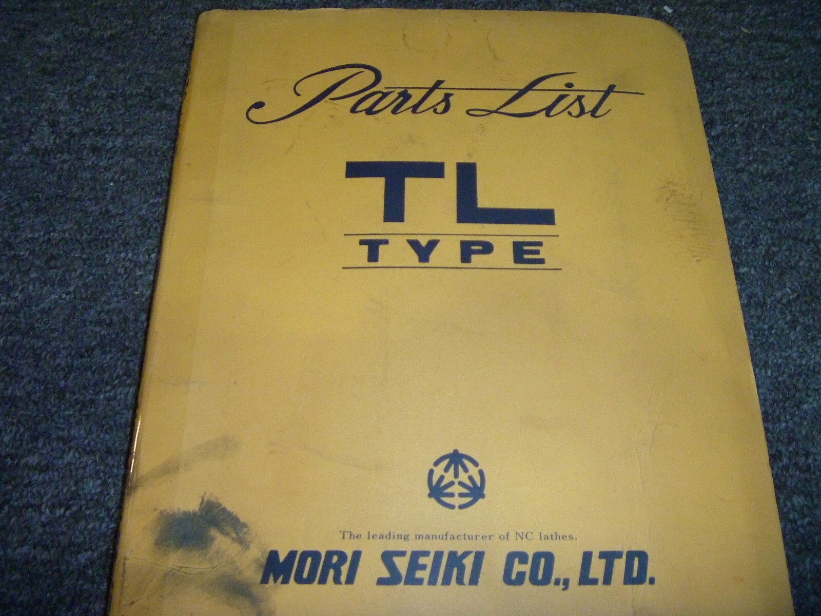 Mori Seiki TL Type CNC Lathe Parts Catalog List Manual
