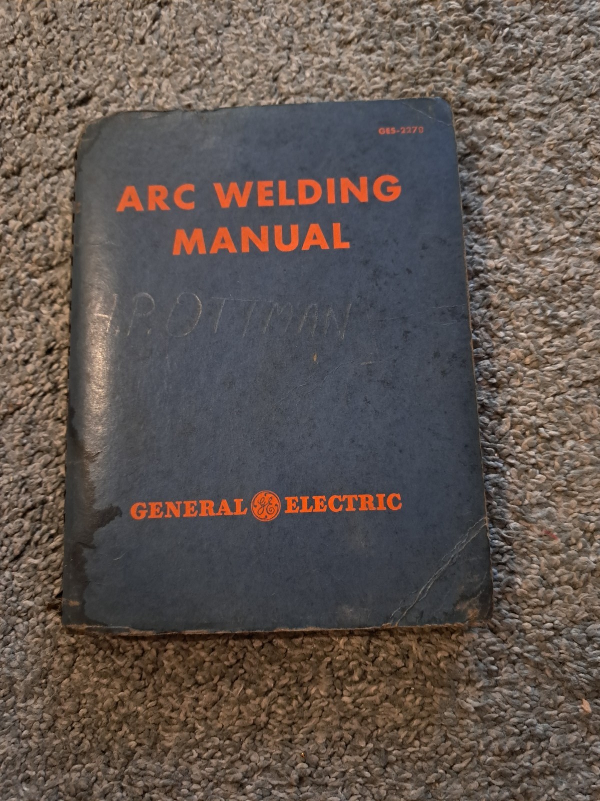General Electric GE Arc Welding Manual 1939