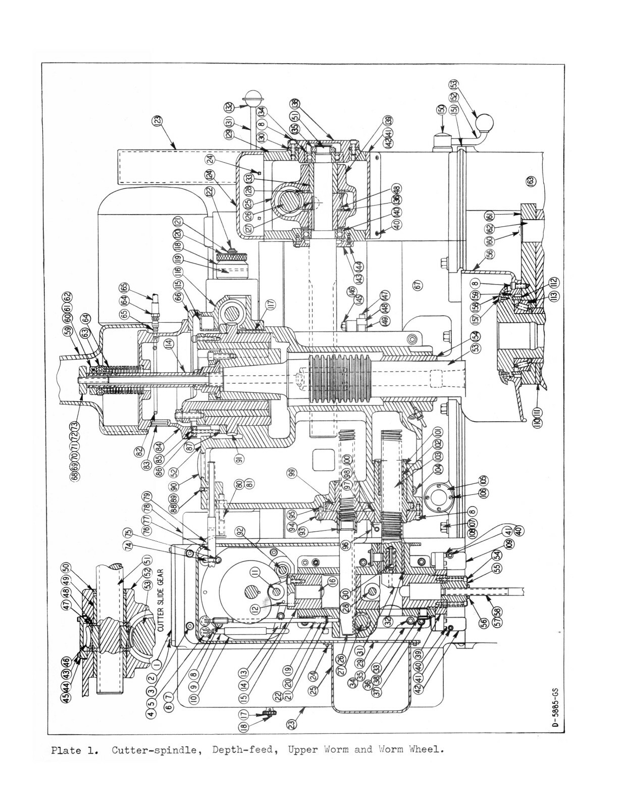 Fellows #4AGS Gear Shaper Parts Manual #1731