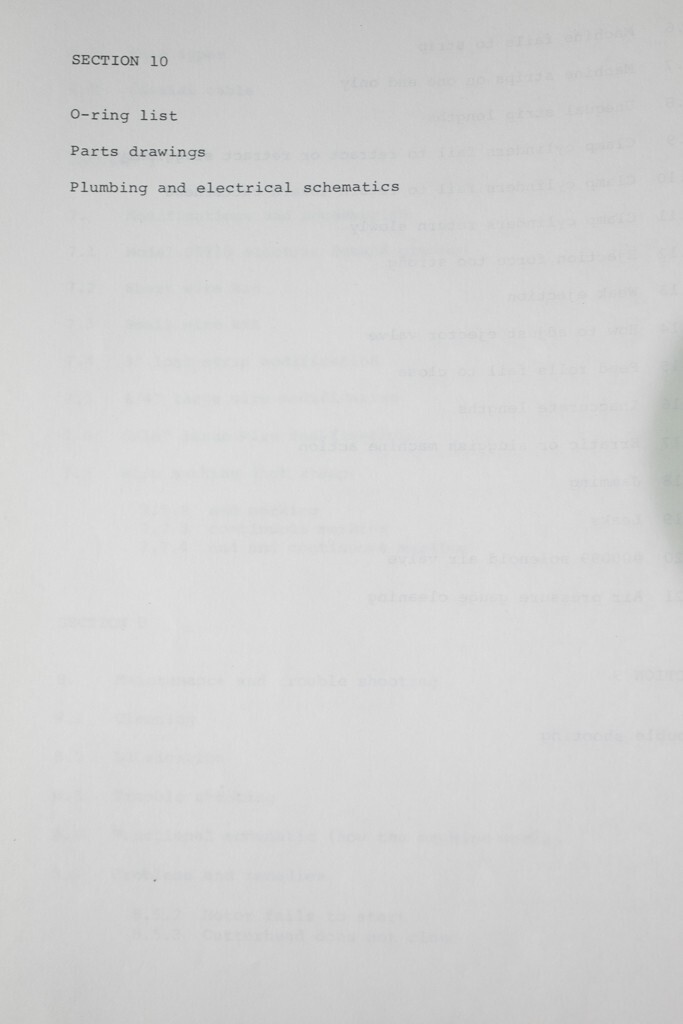 Eubanks Wire Stripper 2600 Operations and Maintenance Manual