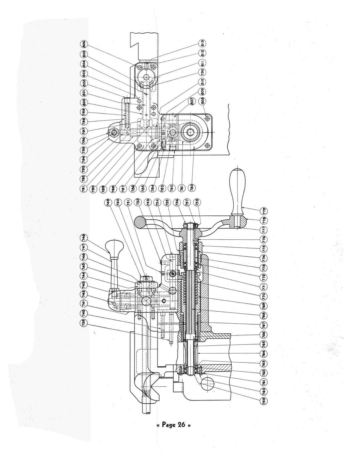 American Tool Works Pacemaker Lathes 14″ to 22″ Illustrated Parts Manual #1046