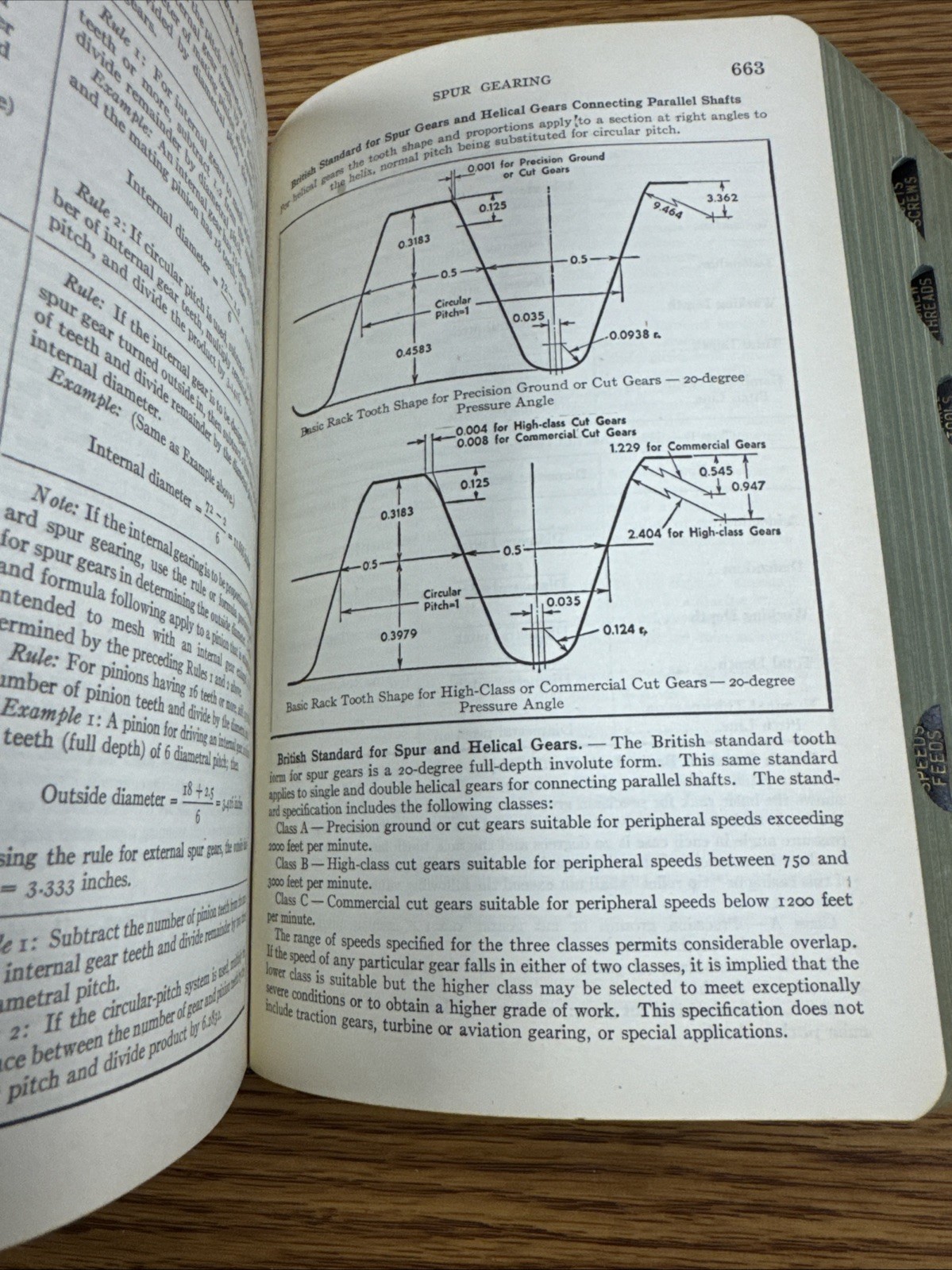 Machinery’s Handbook, 11th Edition 4th Printing 1943 With Dust Jacket RARE!