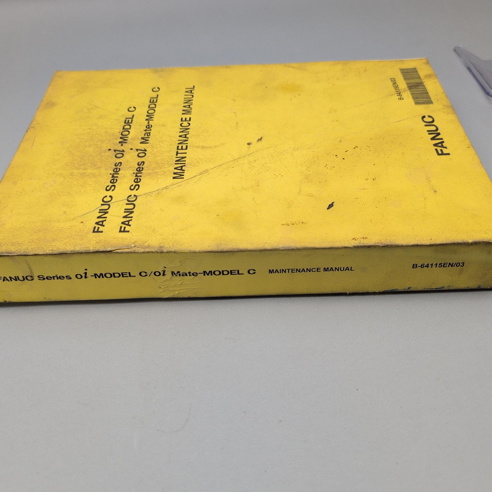 FANUC Series 0i Model C Mate Maintenance Manual B-64115EN/03 Metal Cutting CNC
