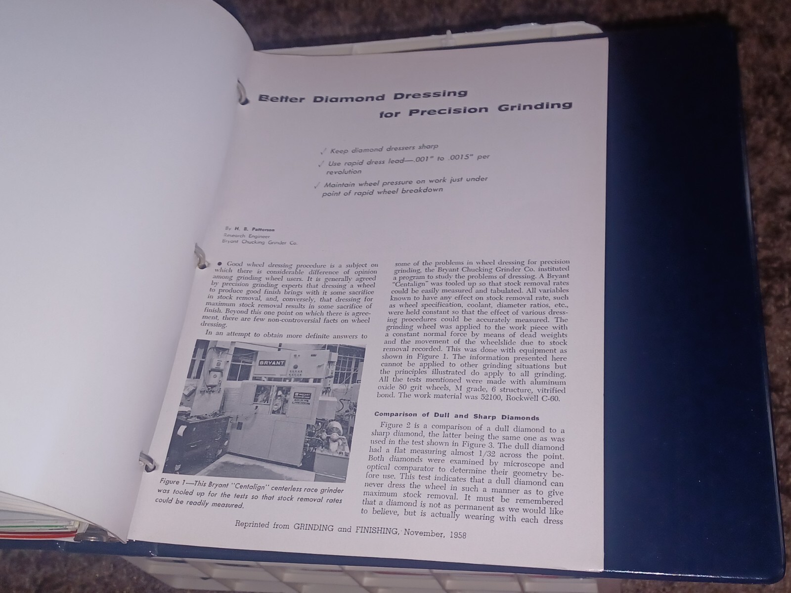 Bryant Chucking Grinder Company PRODUCT CATALOG LOT SALES BOOK Machinist Tools